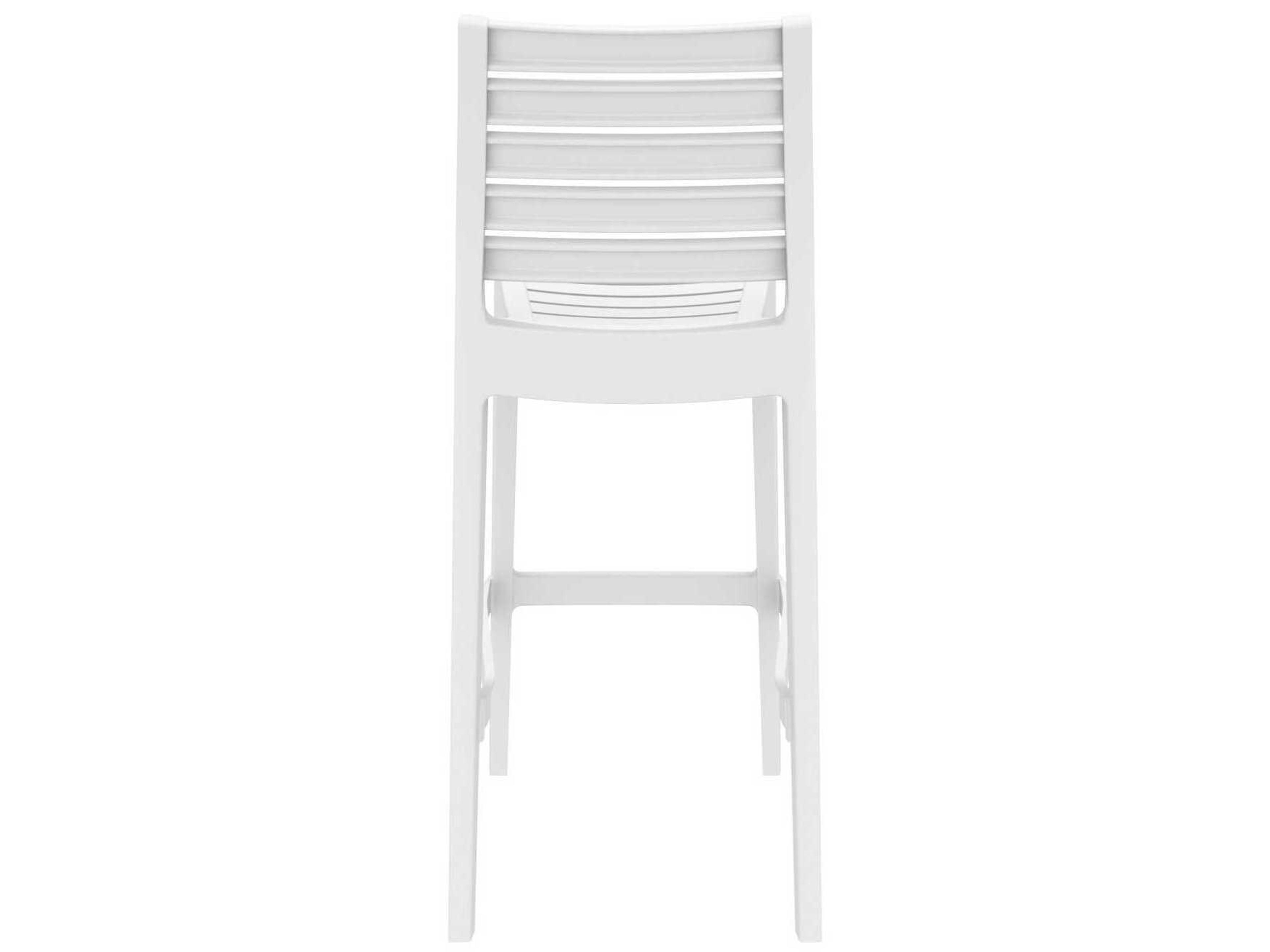 Compamia Ares White Resin Bar Stool