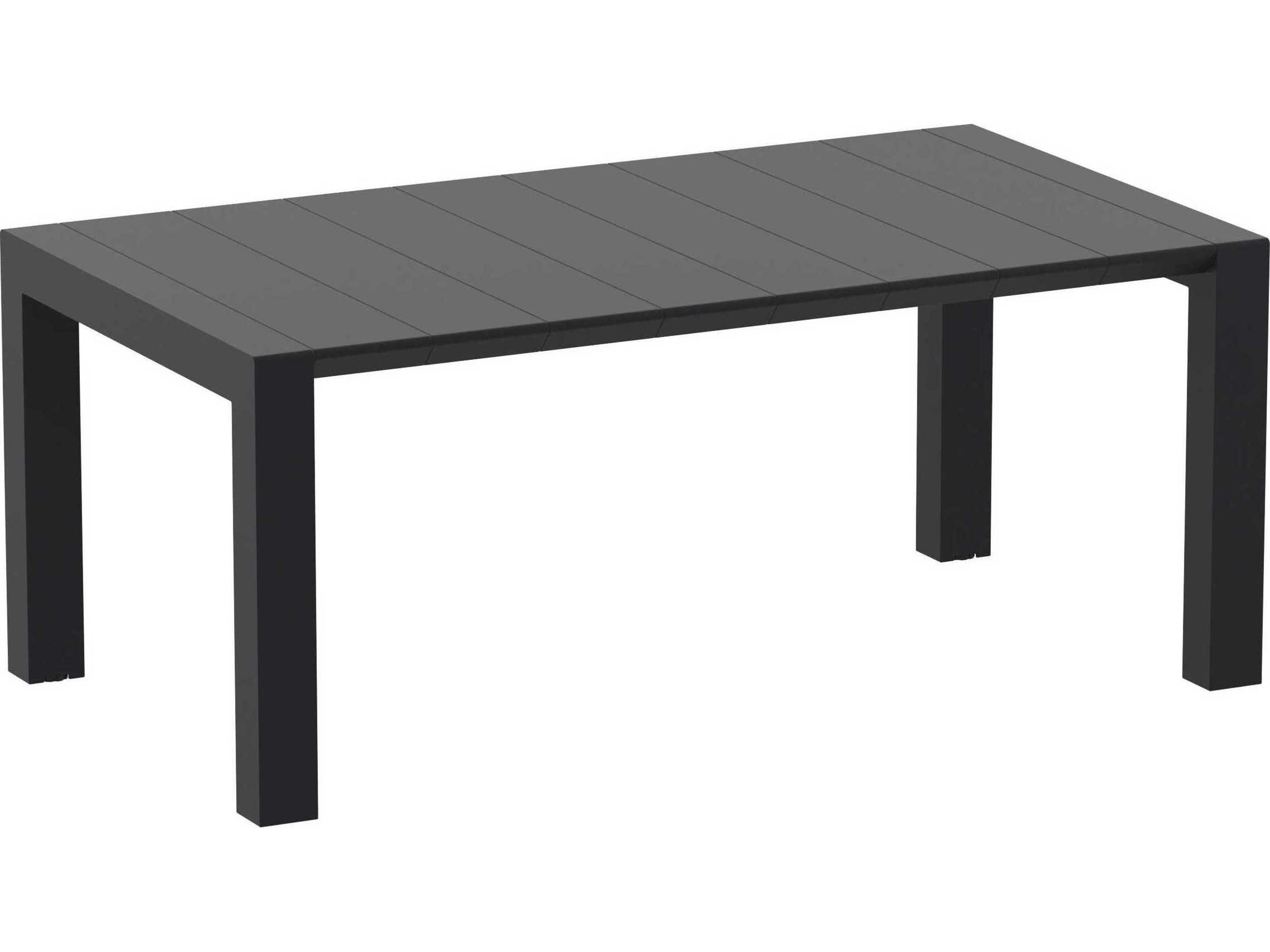 Compamia Sky Black Resin Dining Set