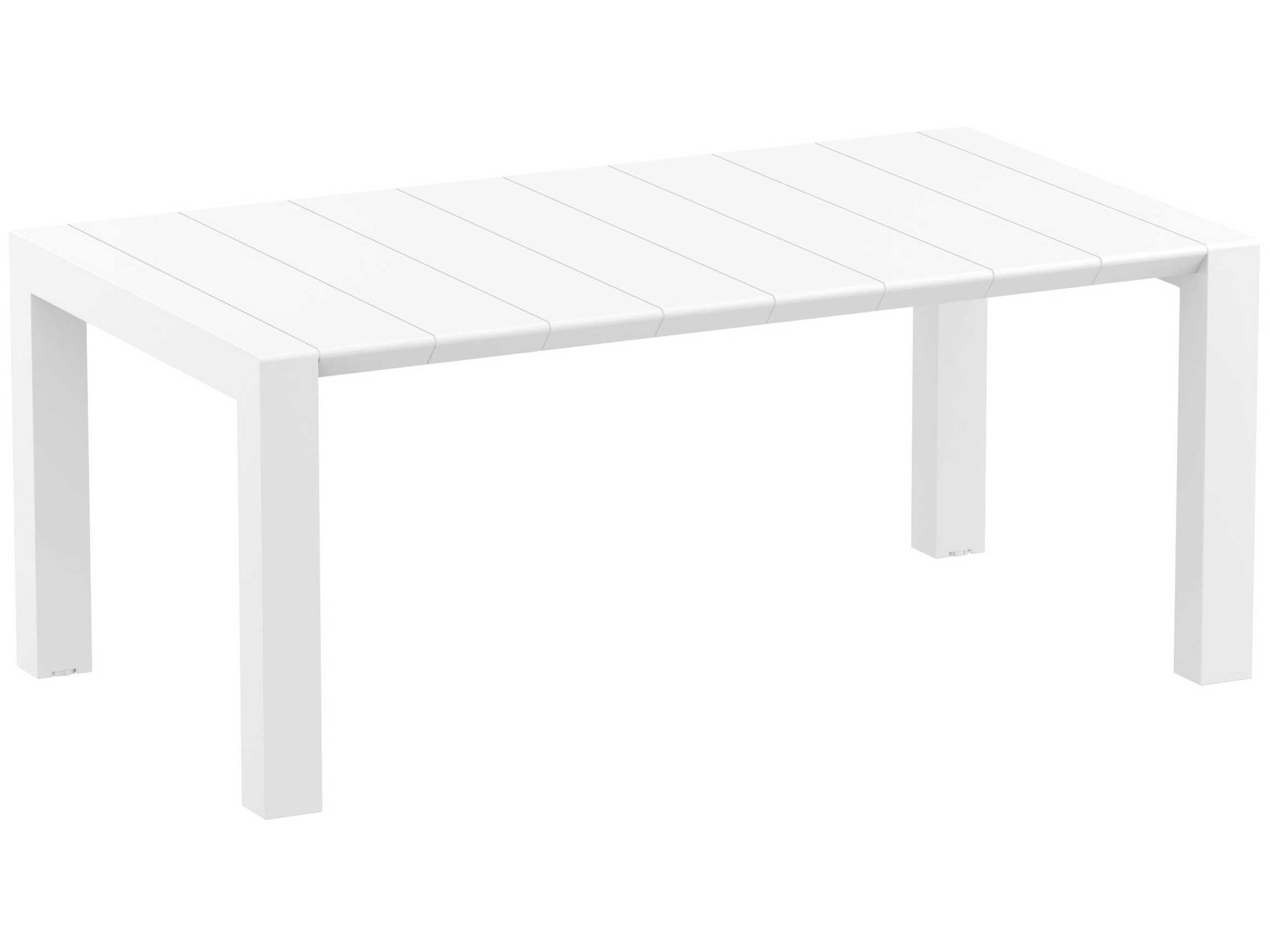 Compamia Sky White Resin Dining Set