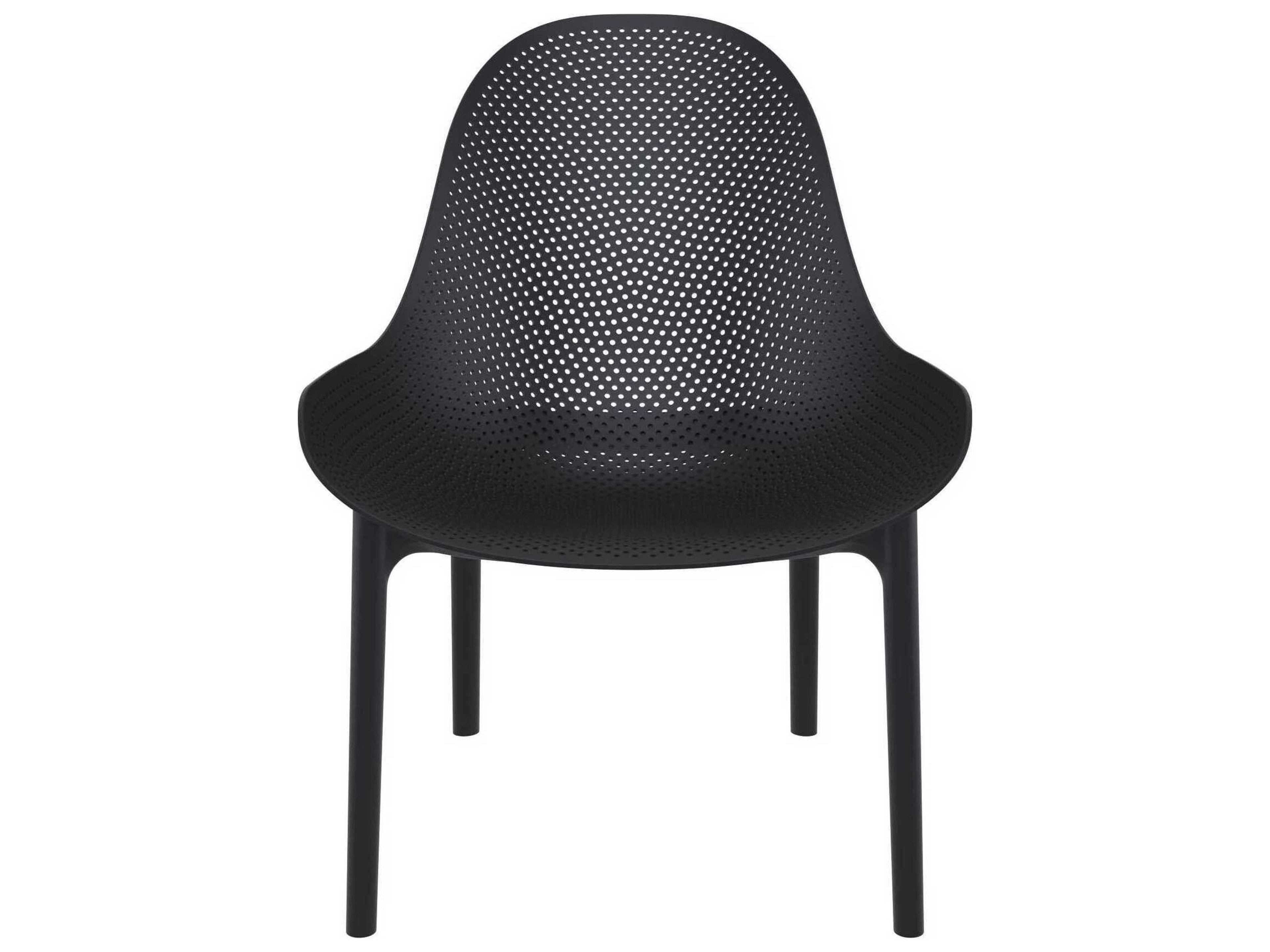 Compamia Sky Black Resin Lounge Chair