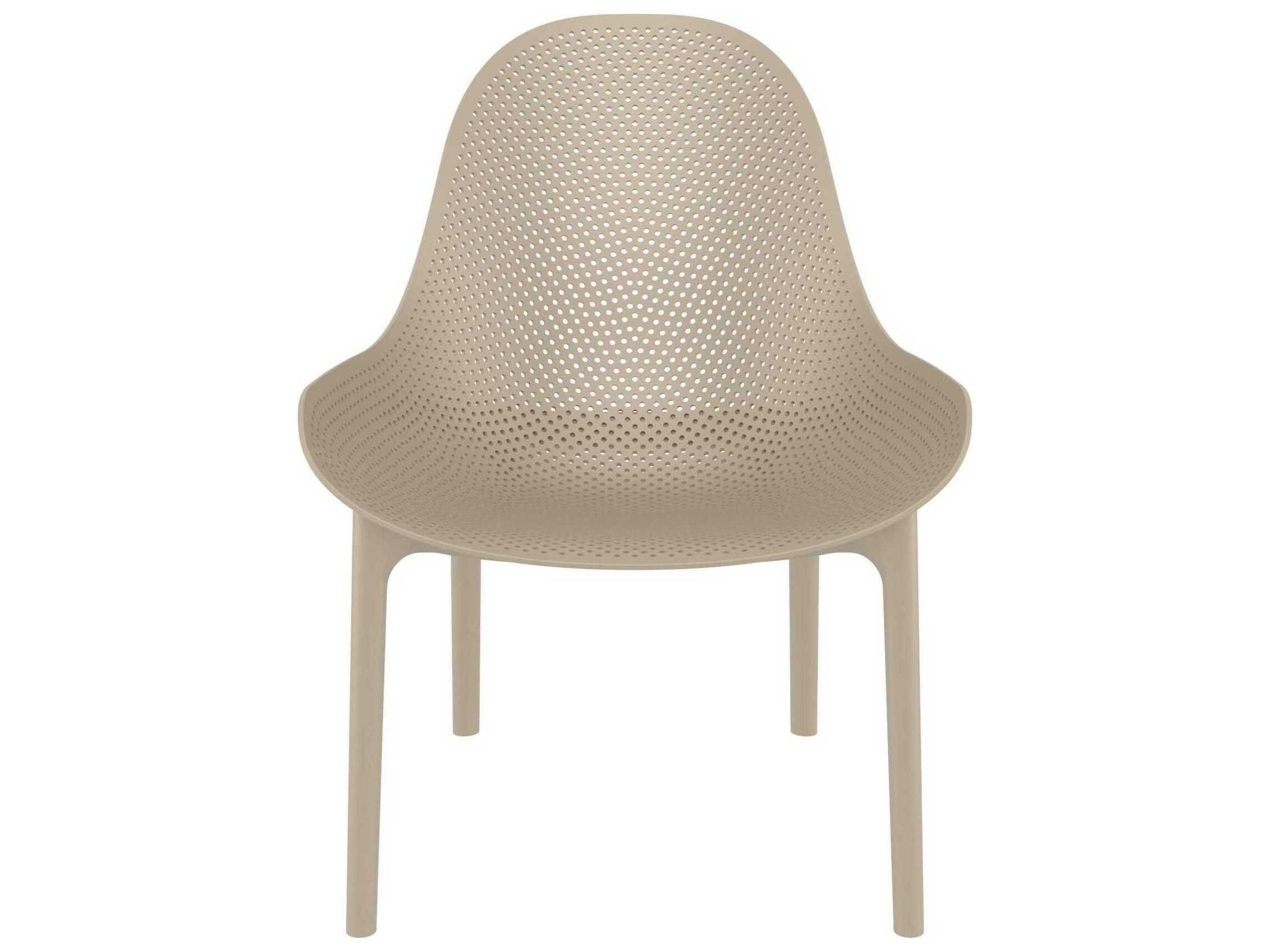 Compamia Sky Taupe Resin Lounge Chair