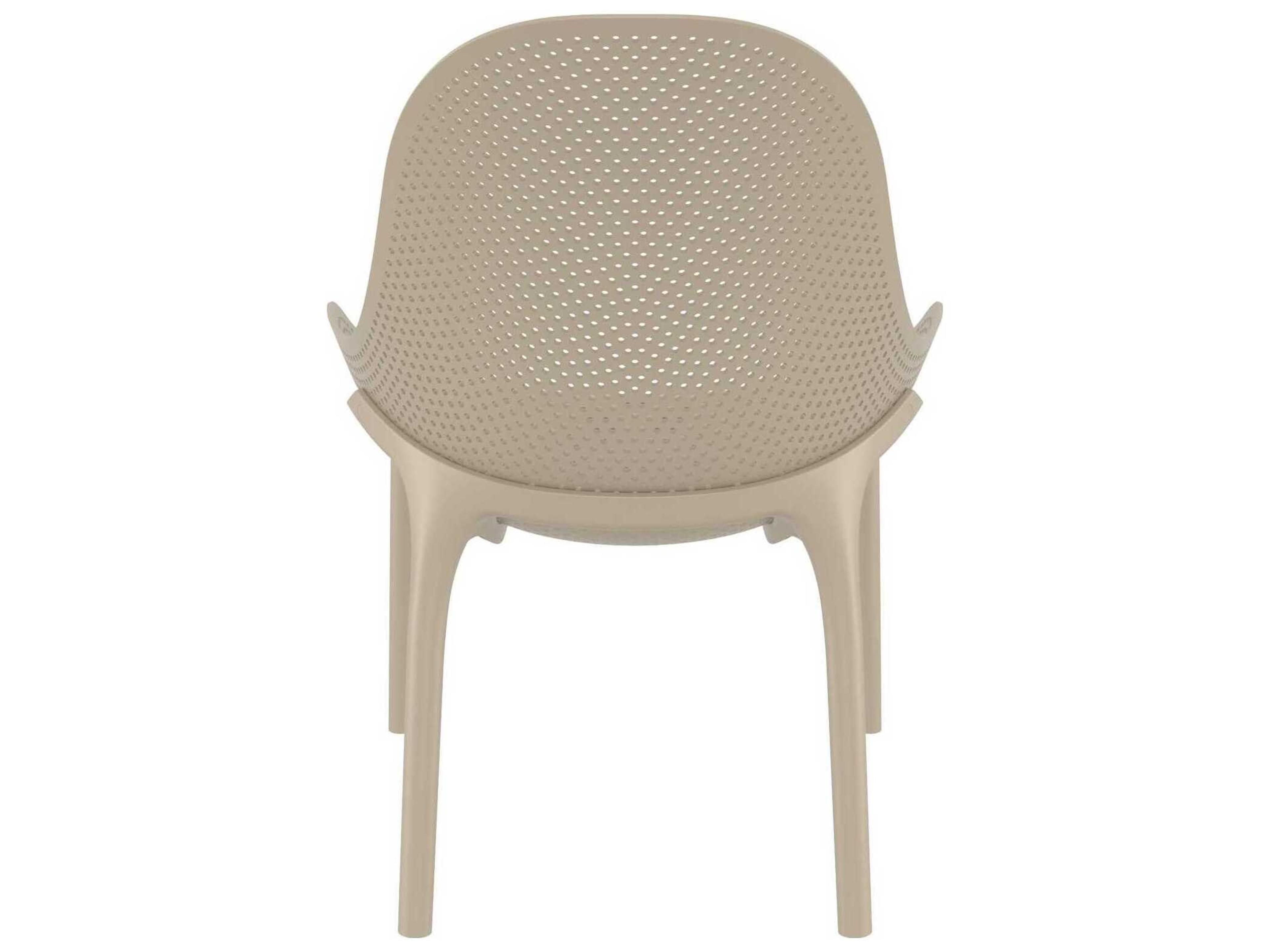 Compamia Sky Taupe Resin Lounge Chair