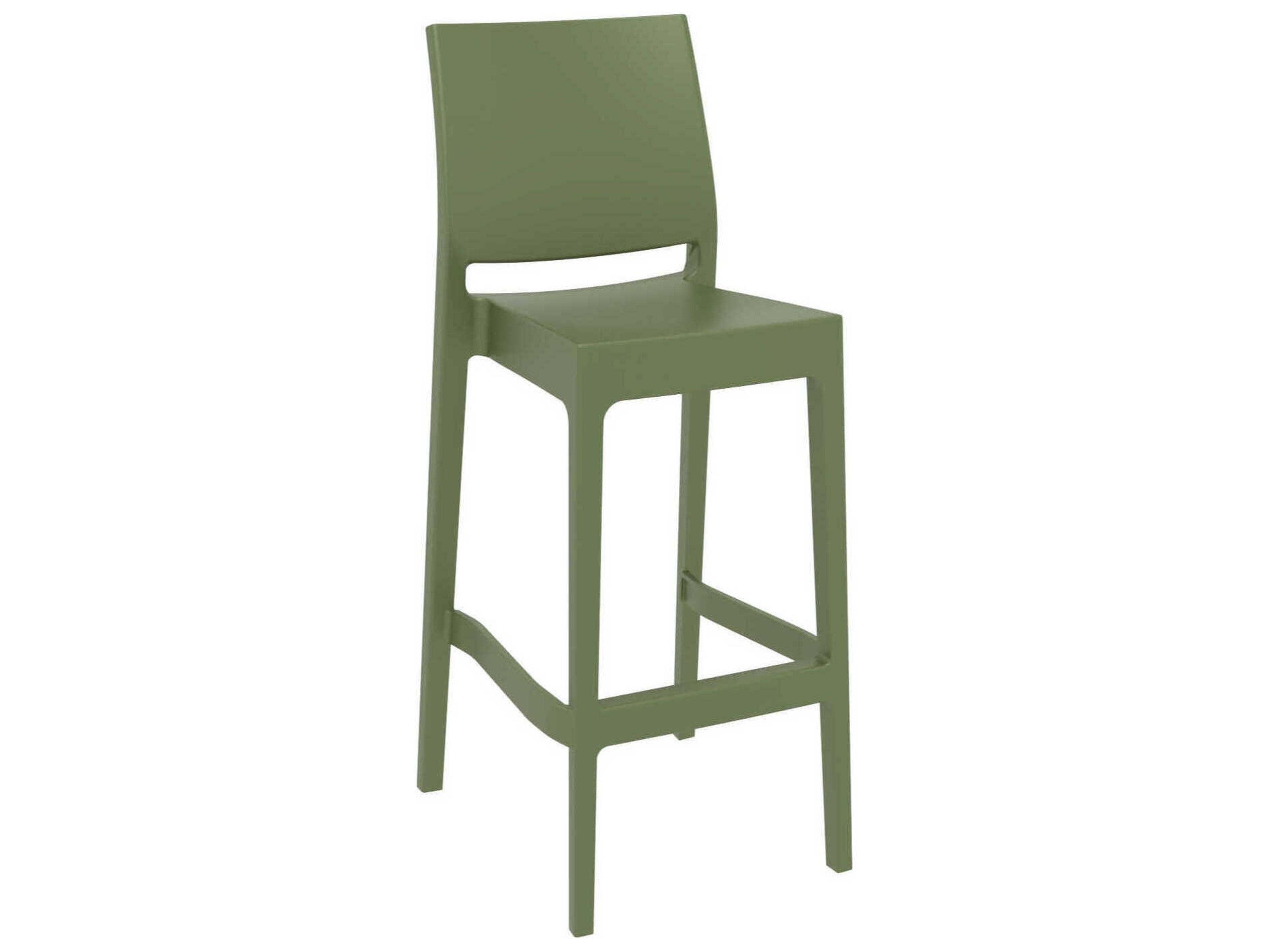 Compamia Sky Olive Green Polypropylene Dining Set