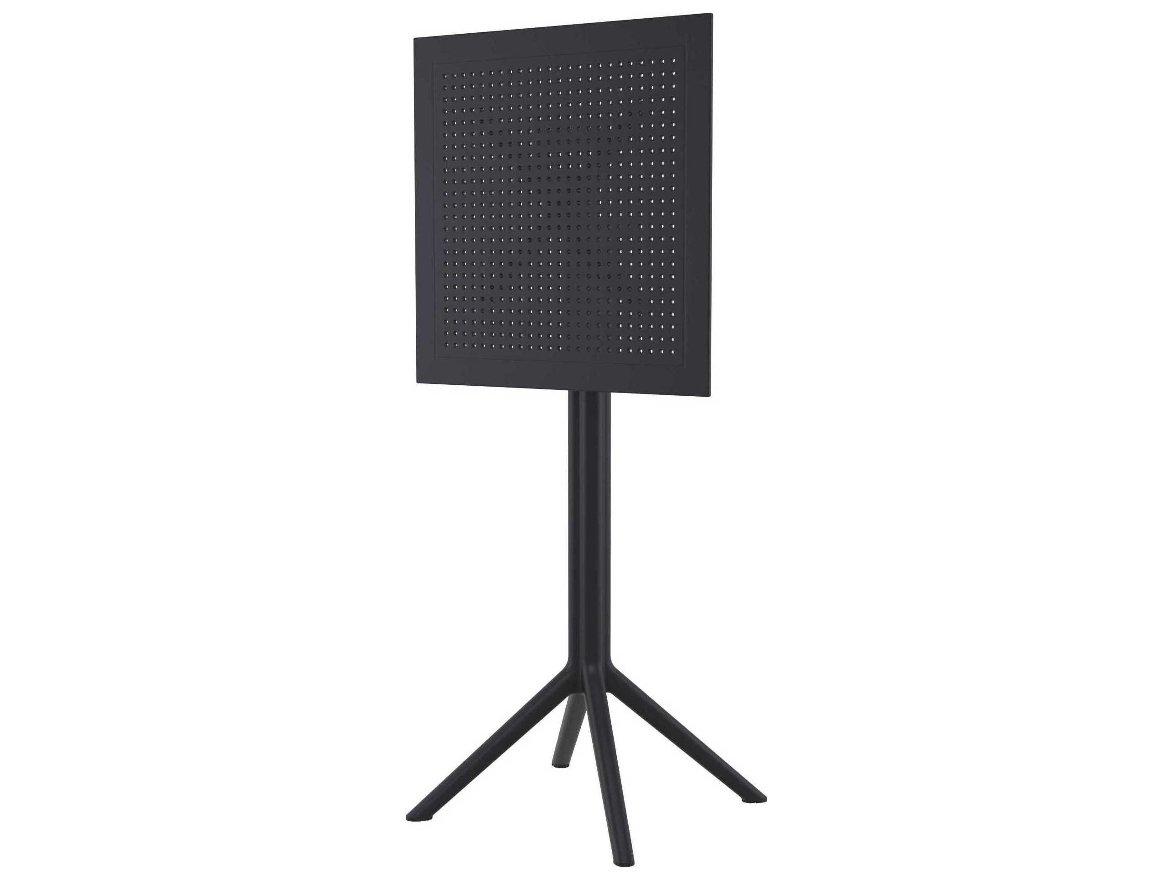 Compamia Sky Black Polypropylene Dining Set