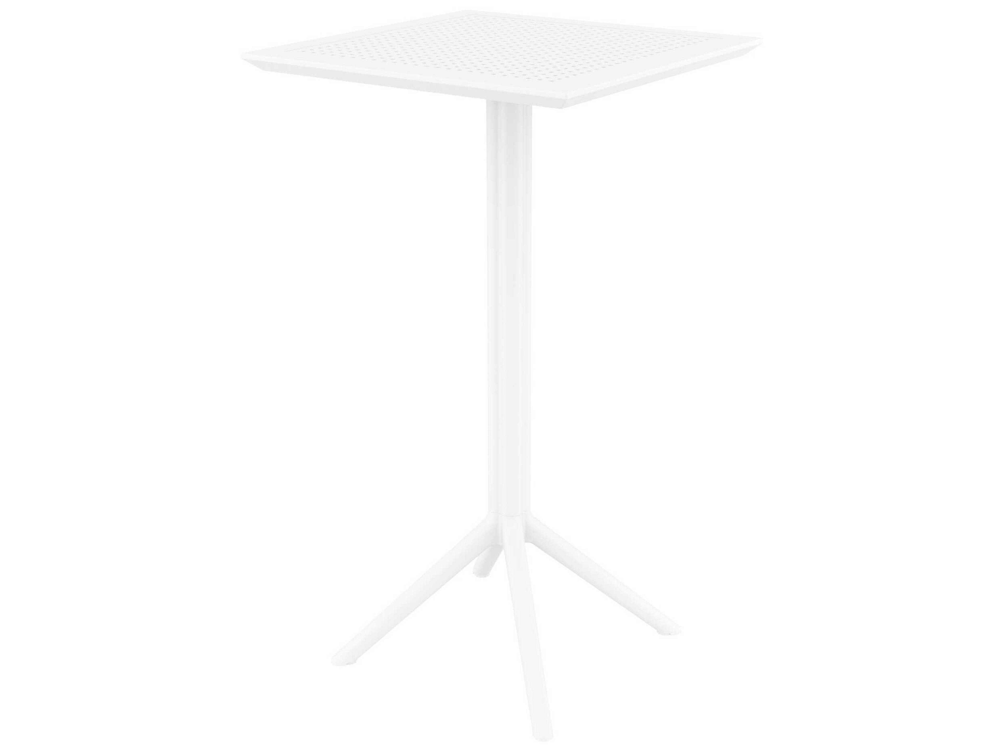 Compamia Sky White Polypropylene Dining Set