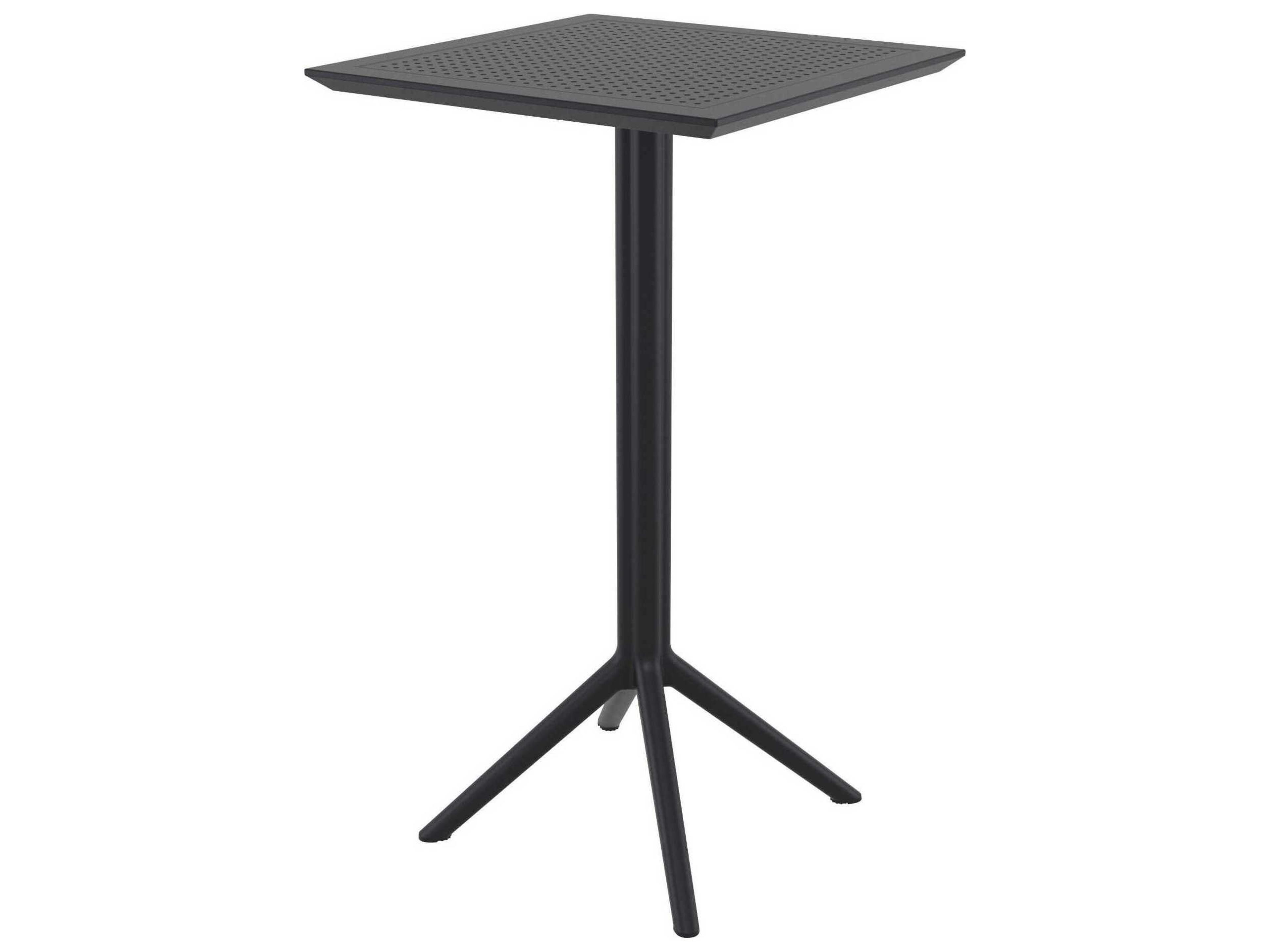 Compamia Sky Black Polypropylene Dining Set