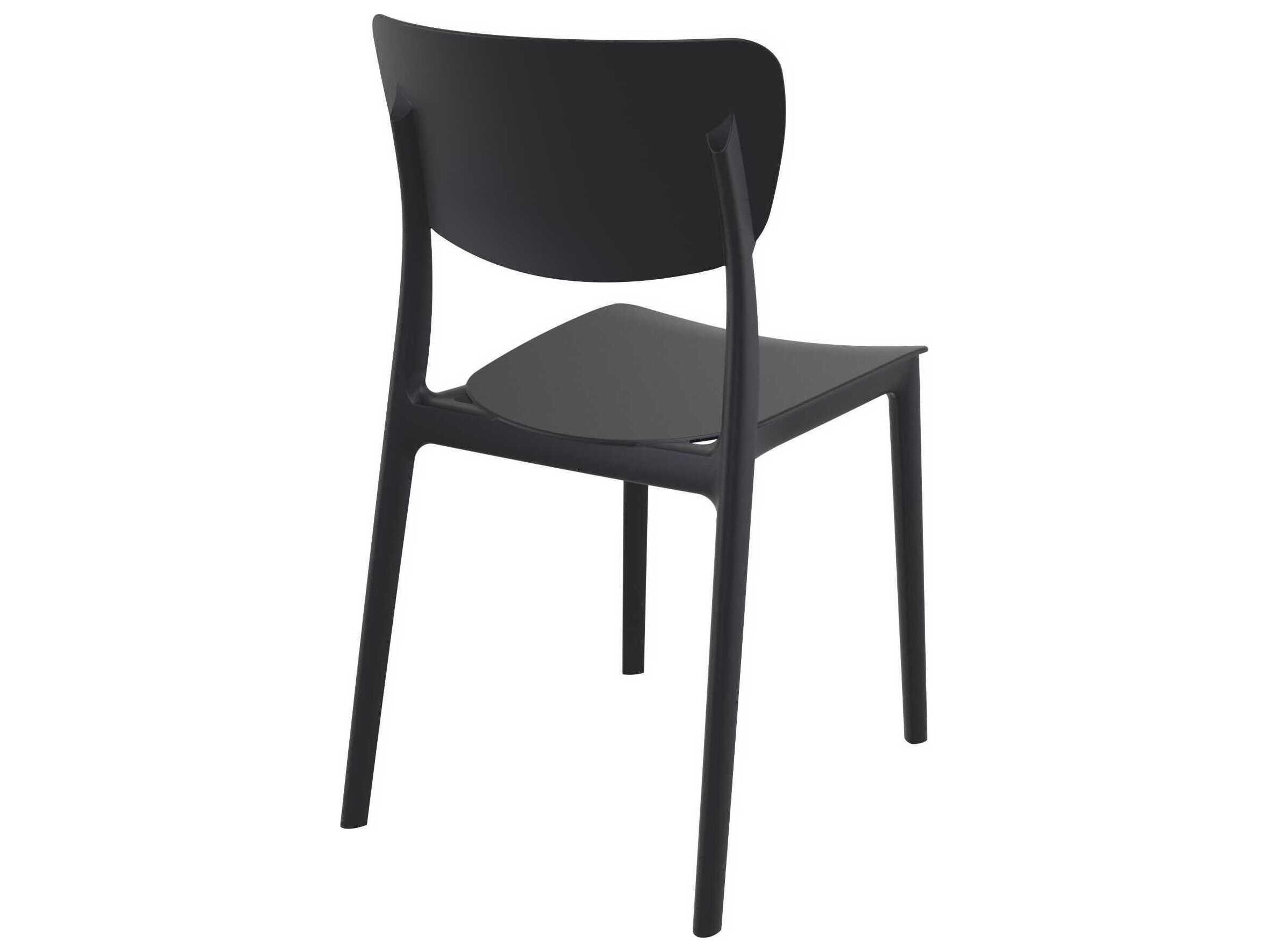 Compamia Monna Black Resin Dining Chair