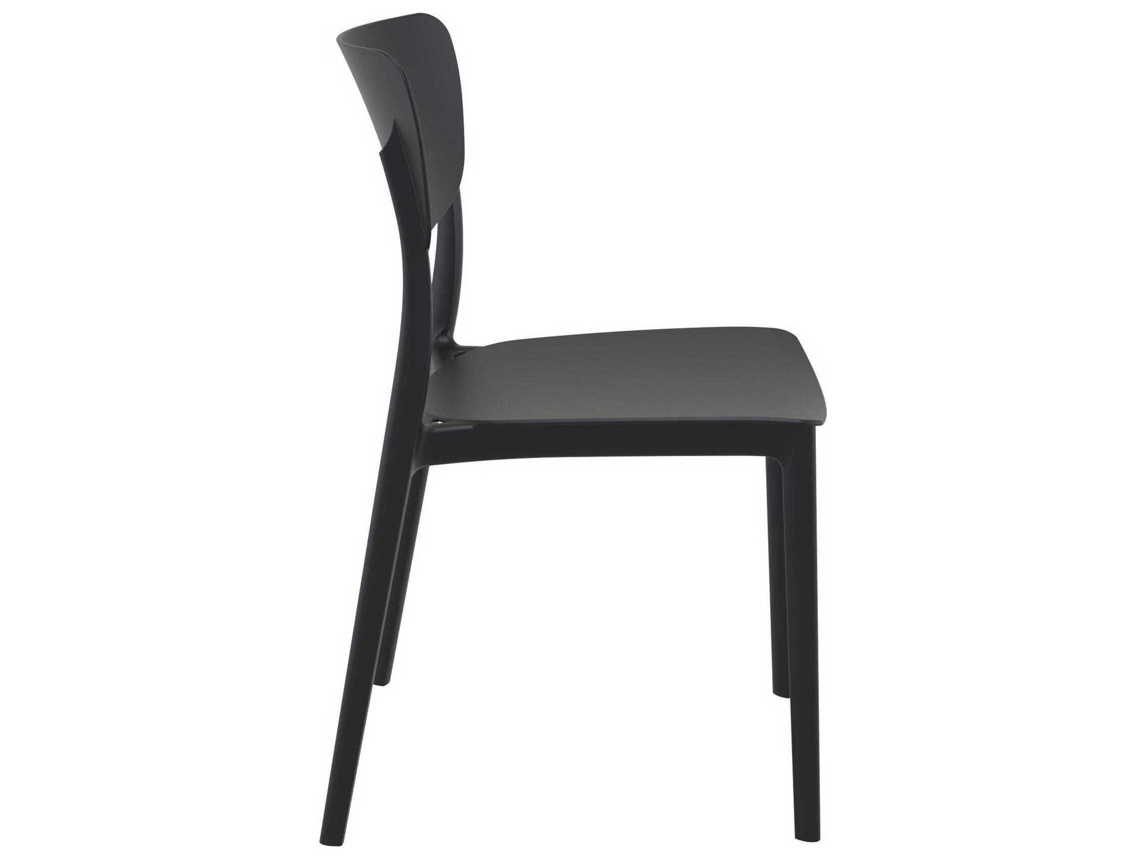 Compamia Monna Black Resin Dining Chair