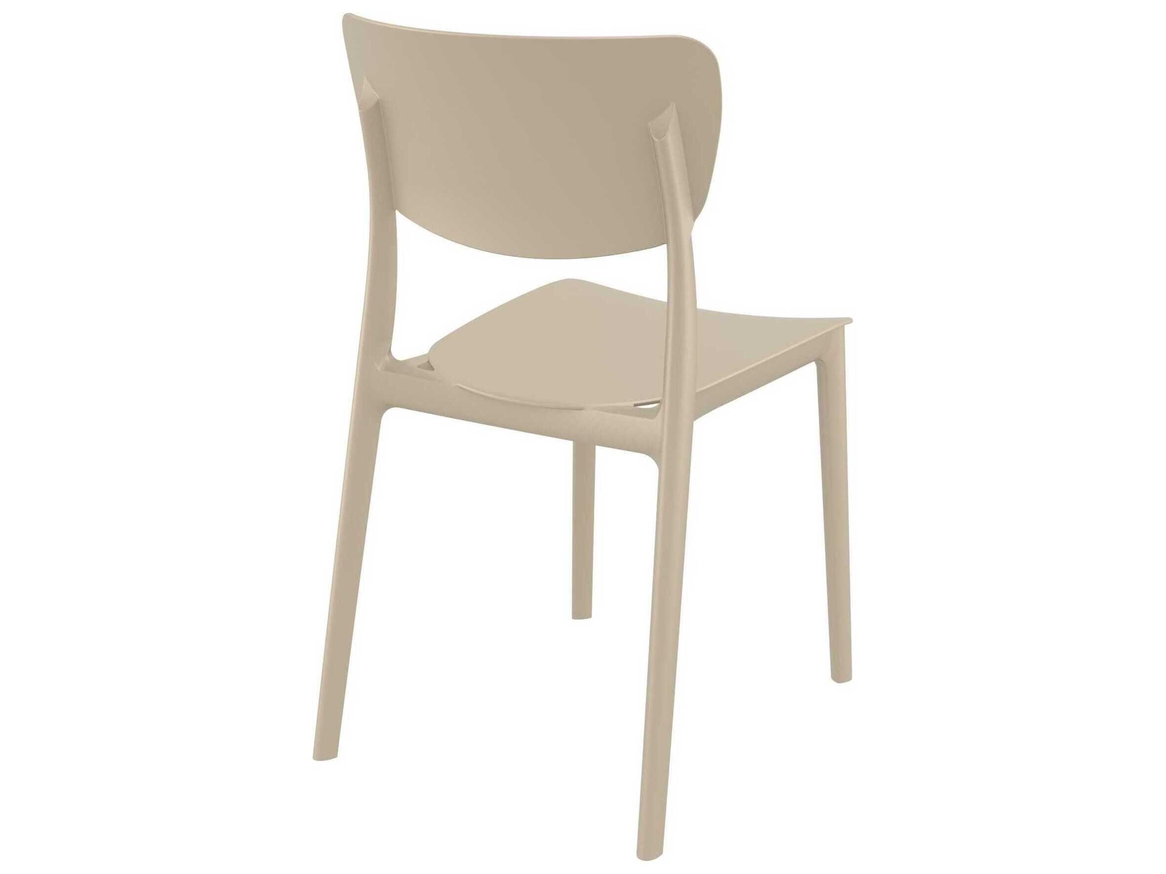 Compamia Monna Taupe Resin Dining Chair