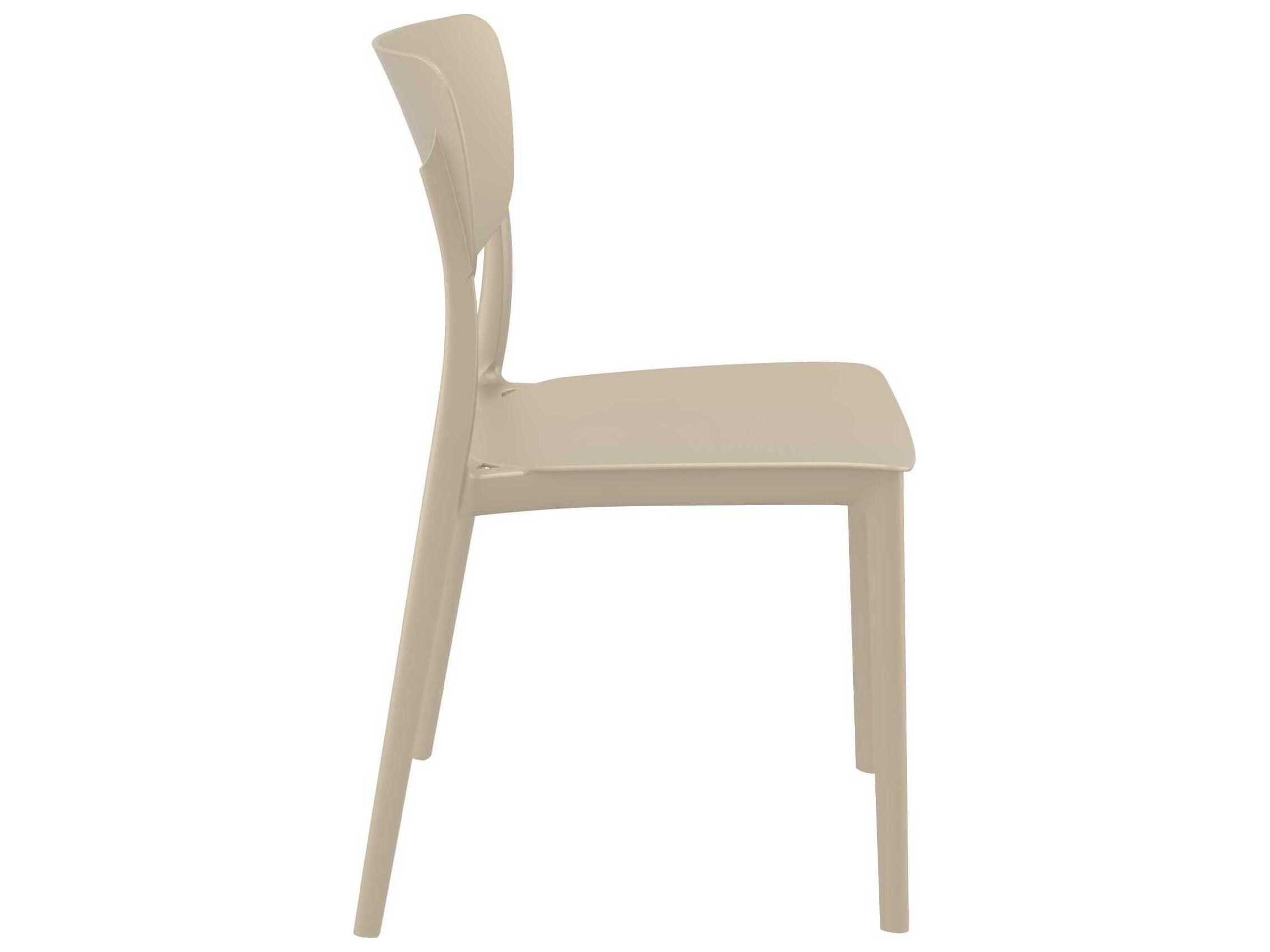 Compamia Monna Taupe Resin Dining Chair