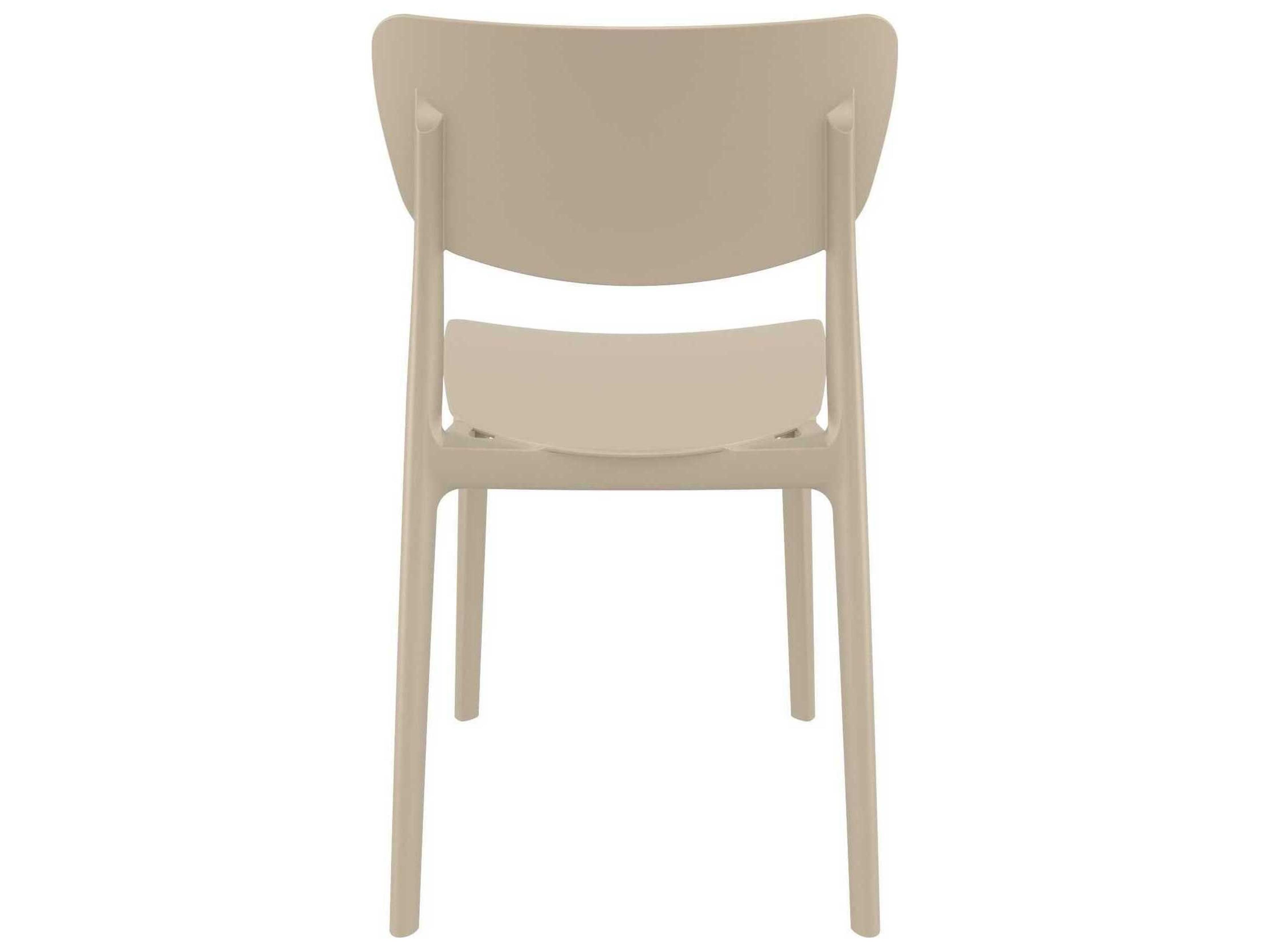 Compamia Monna Taupe Resin Dining Chair