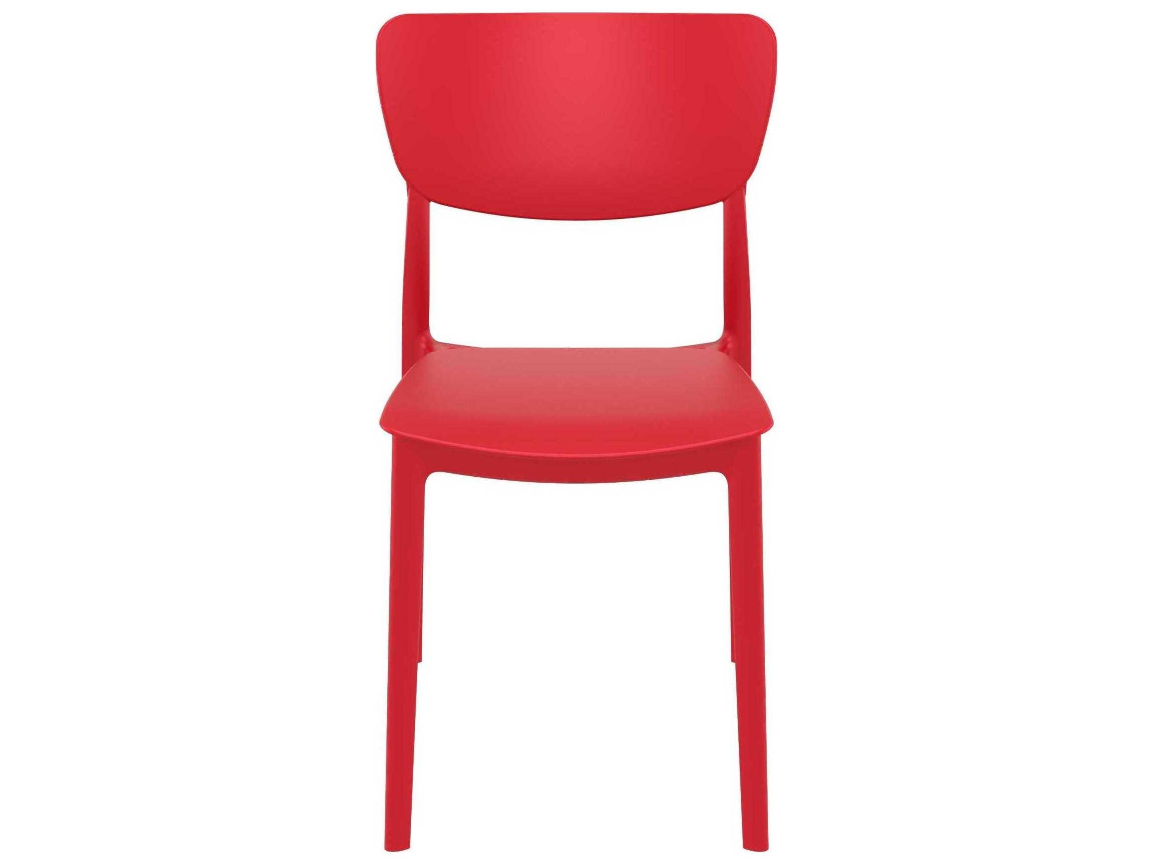 Compamia Monna Red Resin Dining Chair