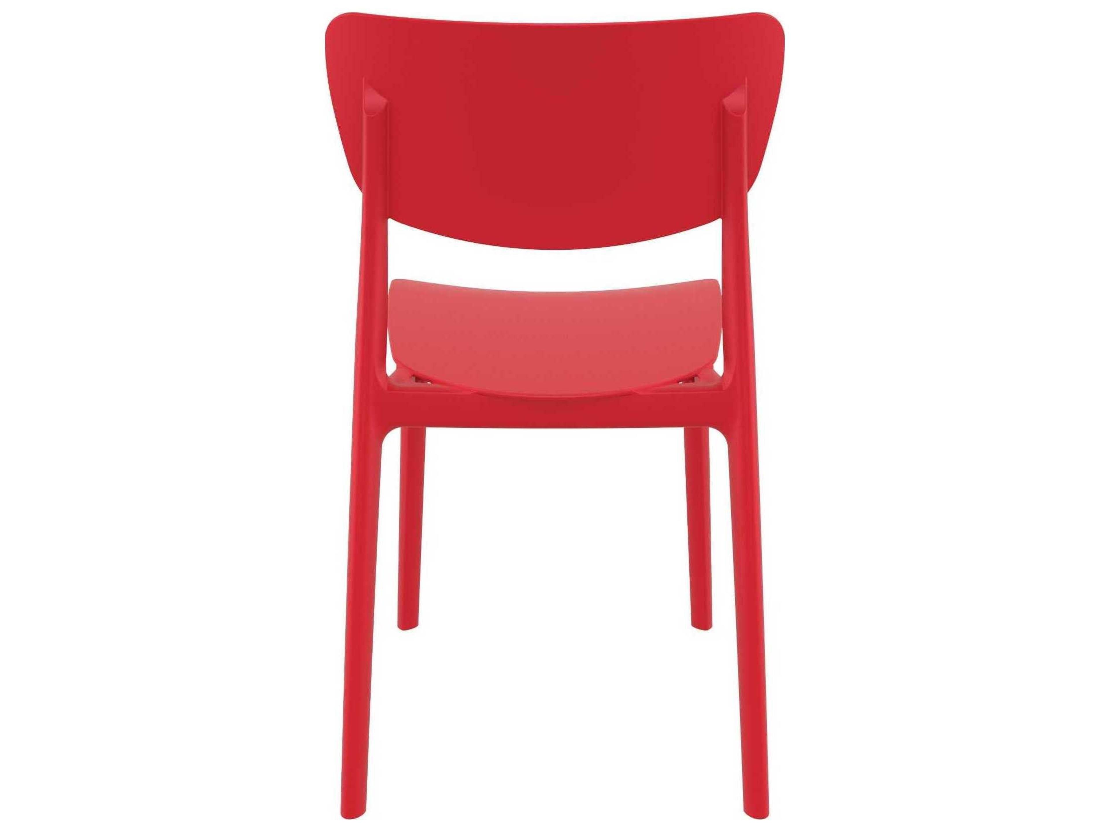 Compamia Monna Red Resin Dining Chair