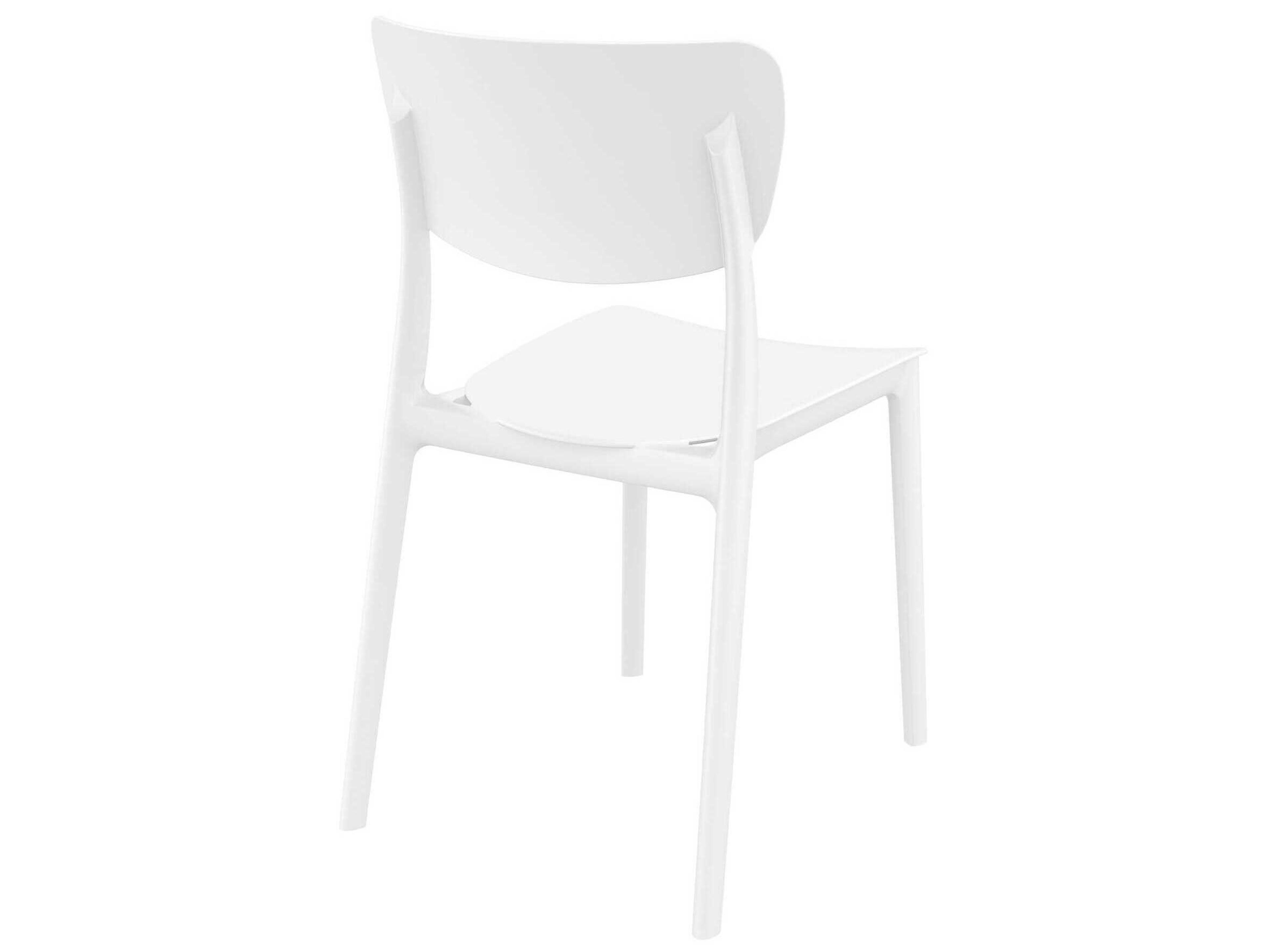 Compamia Monna White Resin Dining Chair