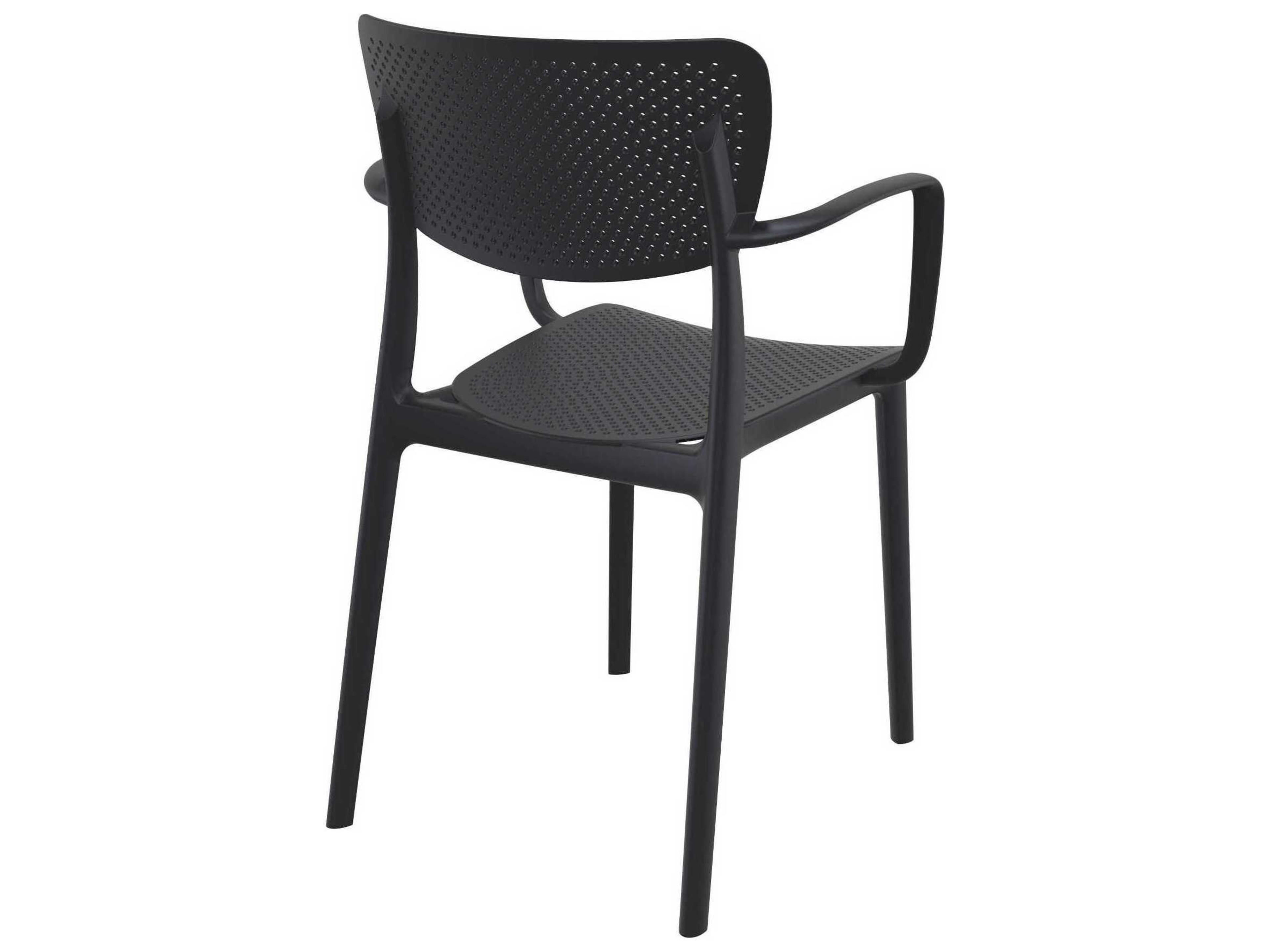 Compamia Loft Black Polypropylene Dining Chair
