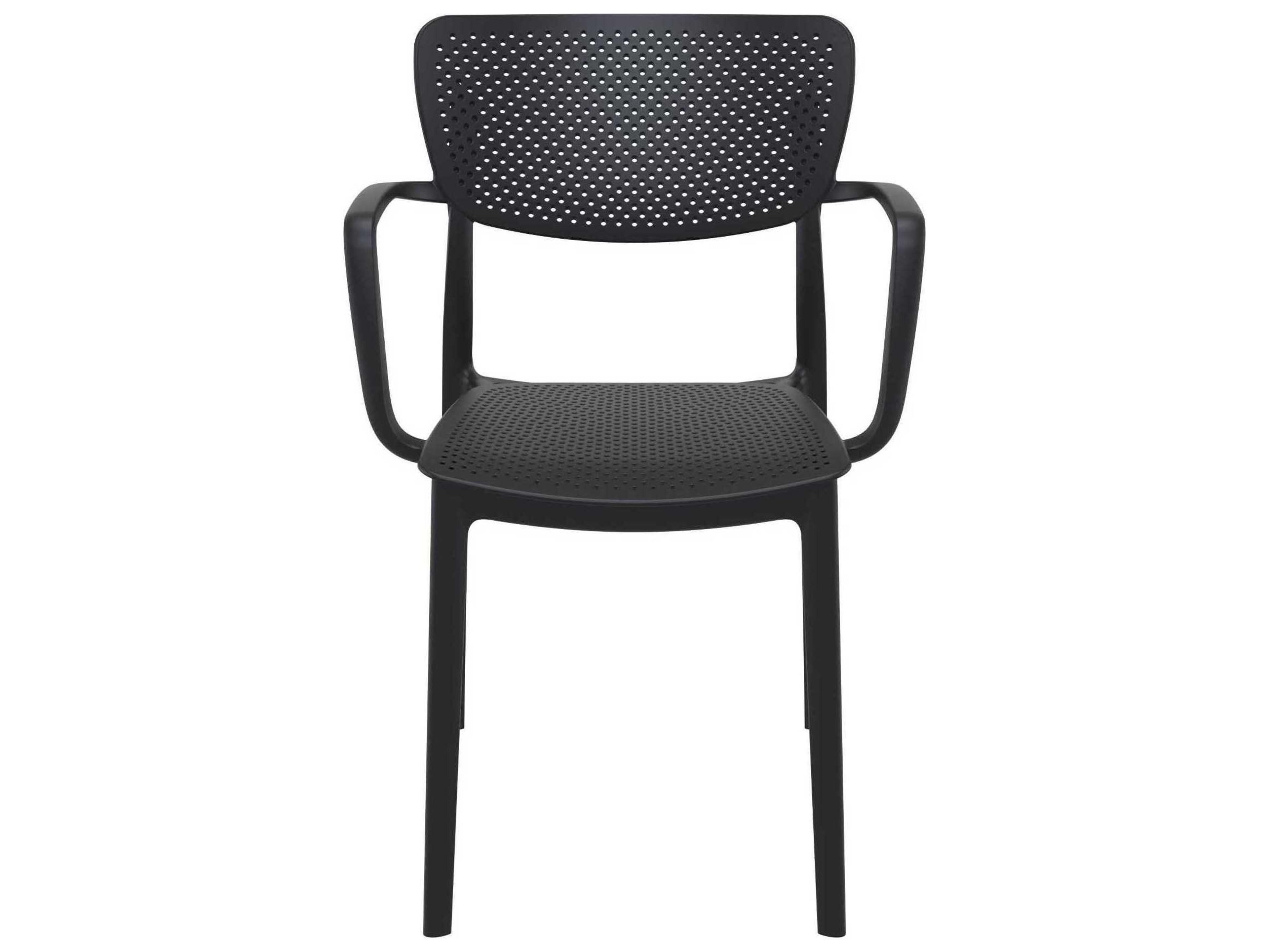 Compamia Loft Black Polypropylene Dining Chair
