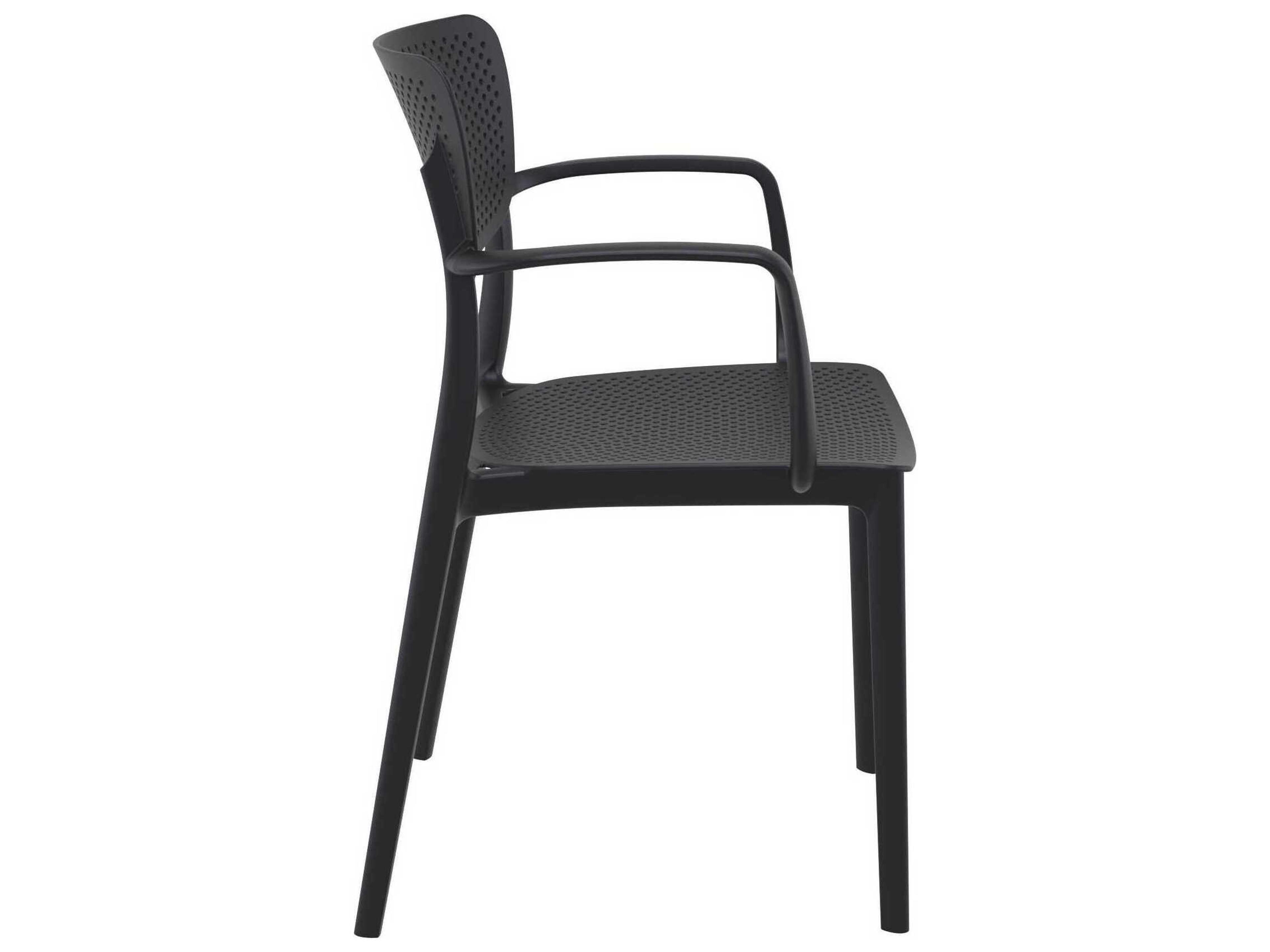 Compamia Loft Black Polypropylene Dining Chair