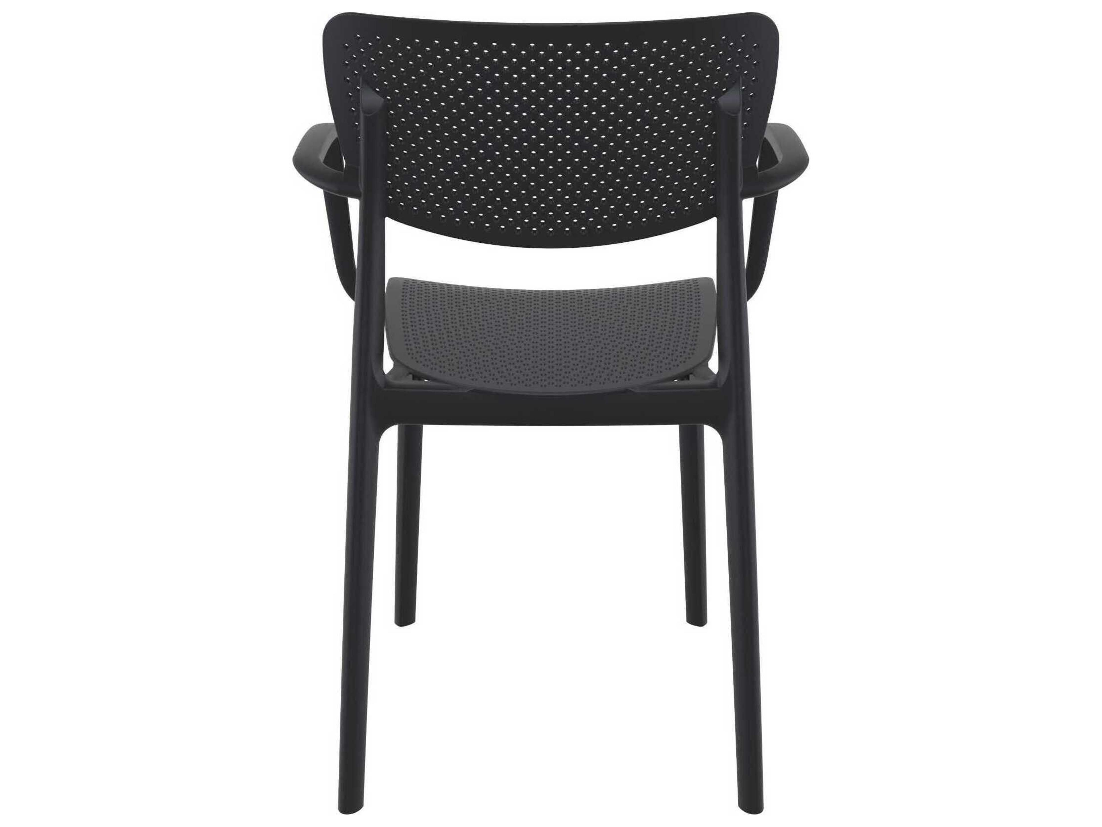 Compamia Loft Black Polypropylene Dining Chair