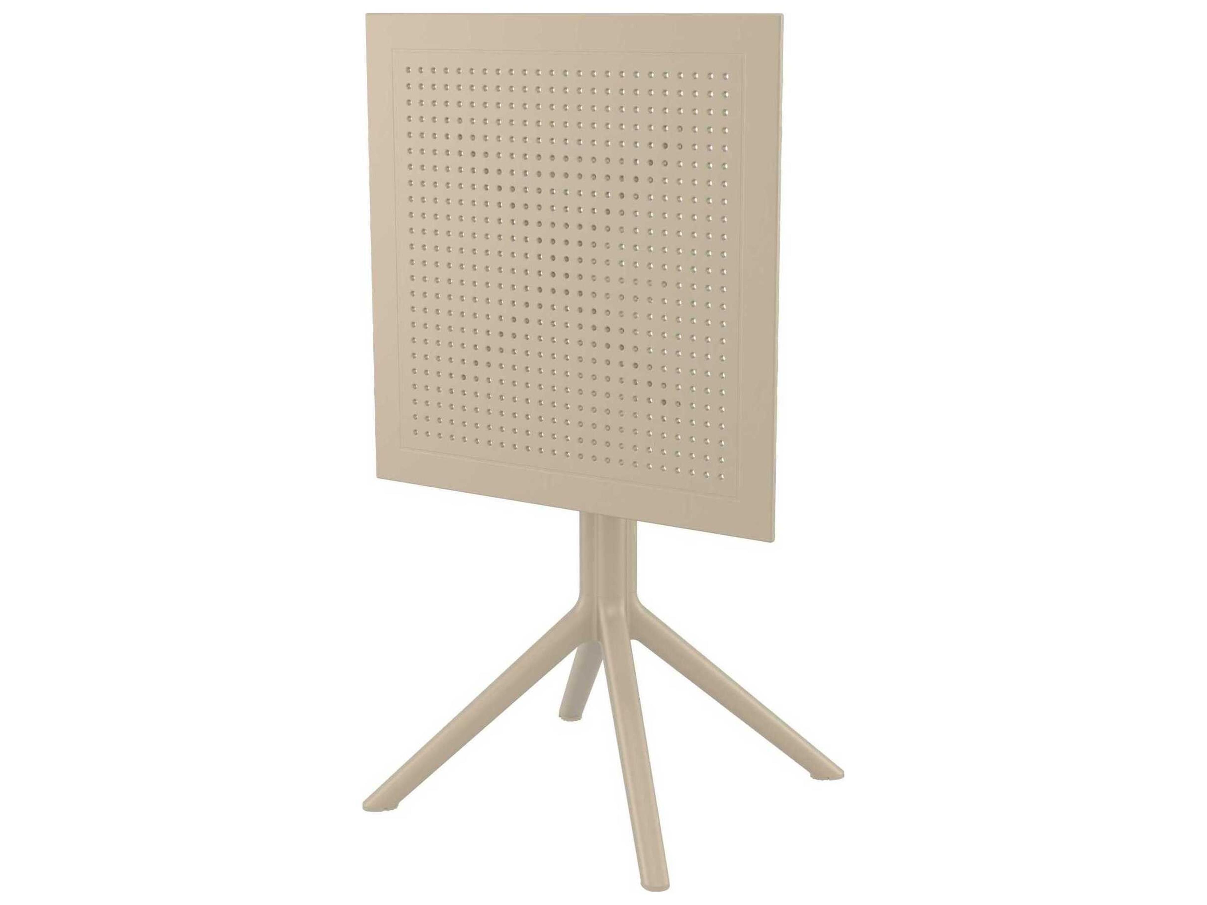 Compamia Lucy Taupe Polypropylene Dining Set