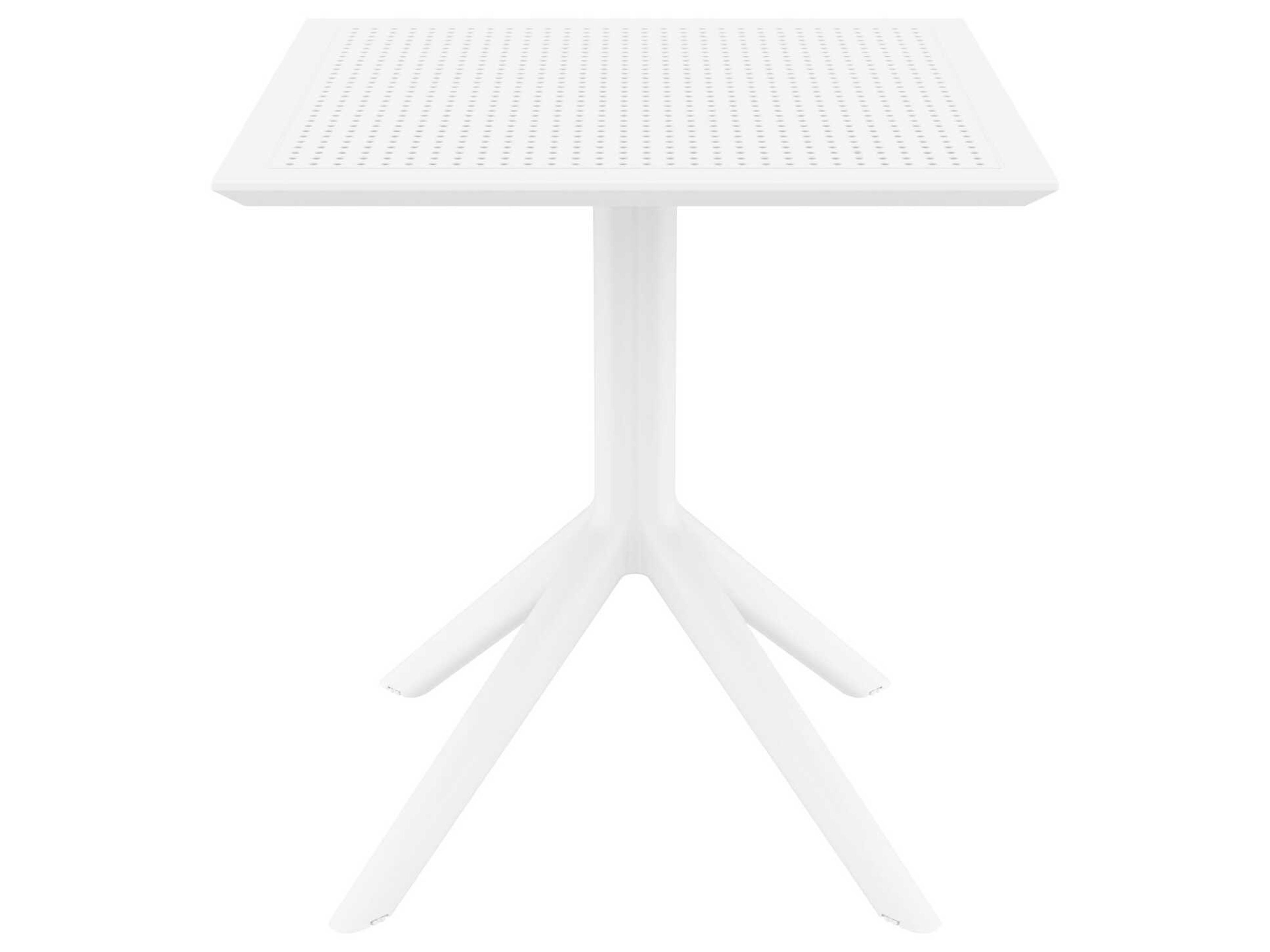 Compamia Lucy White Polypropylene Dining Set