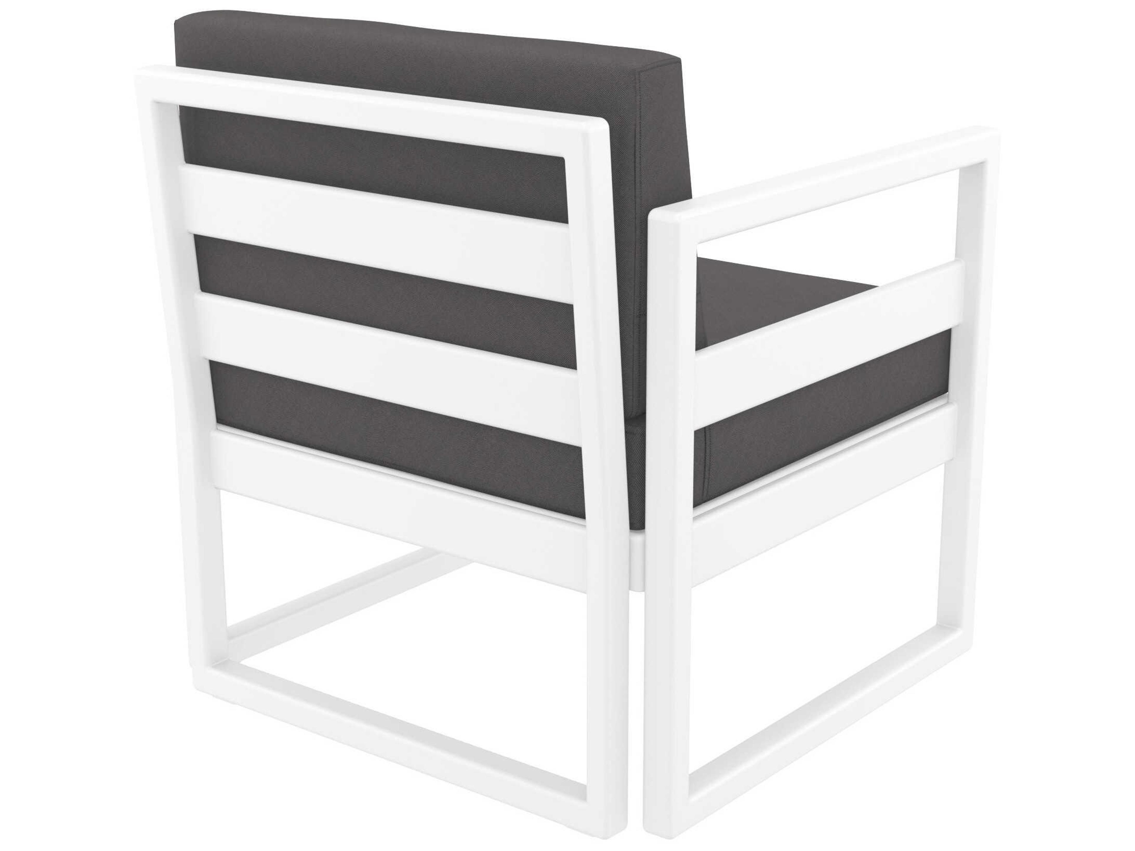 Compamia Mykonos White Resin Cushion Lounge Set