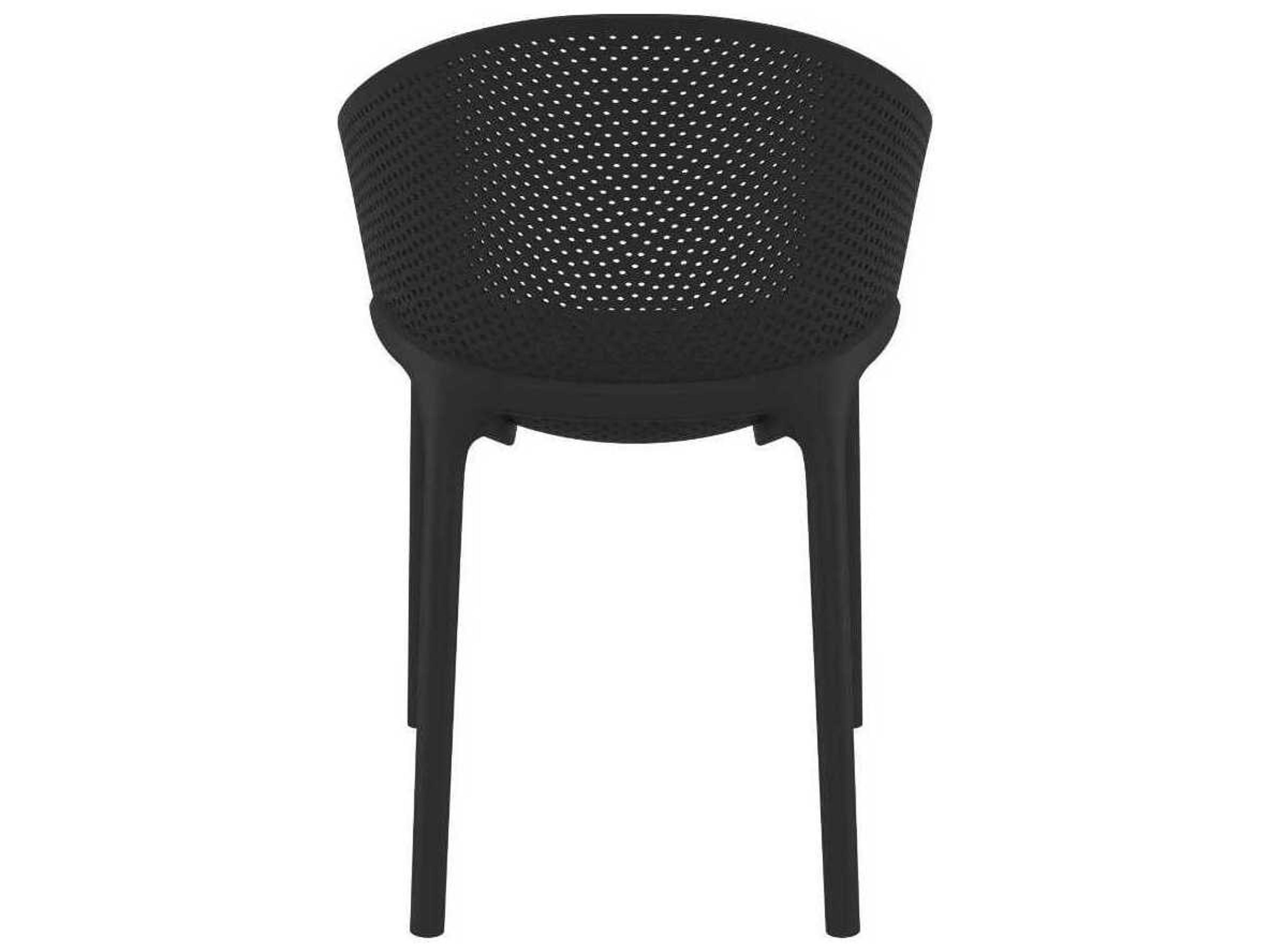 Compamia Sky Black Resin Dining Chair