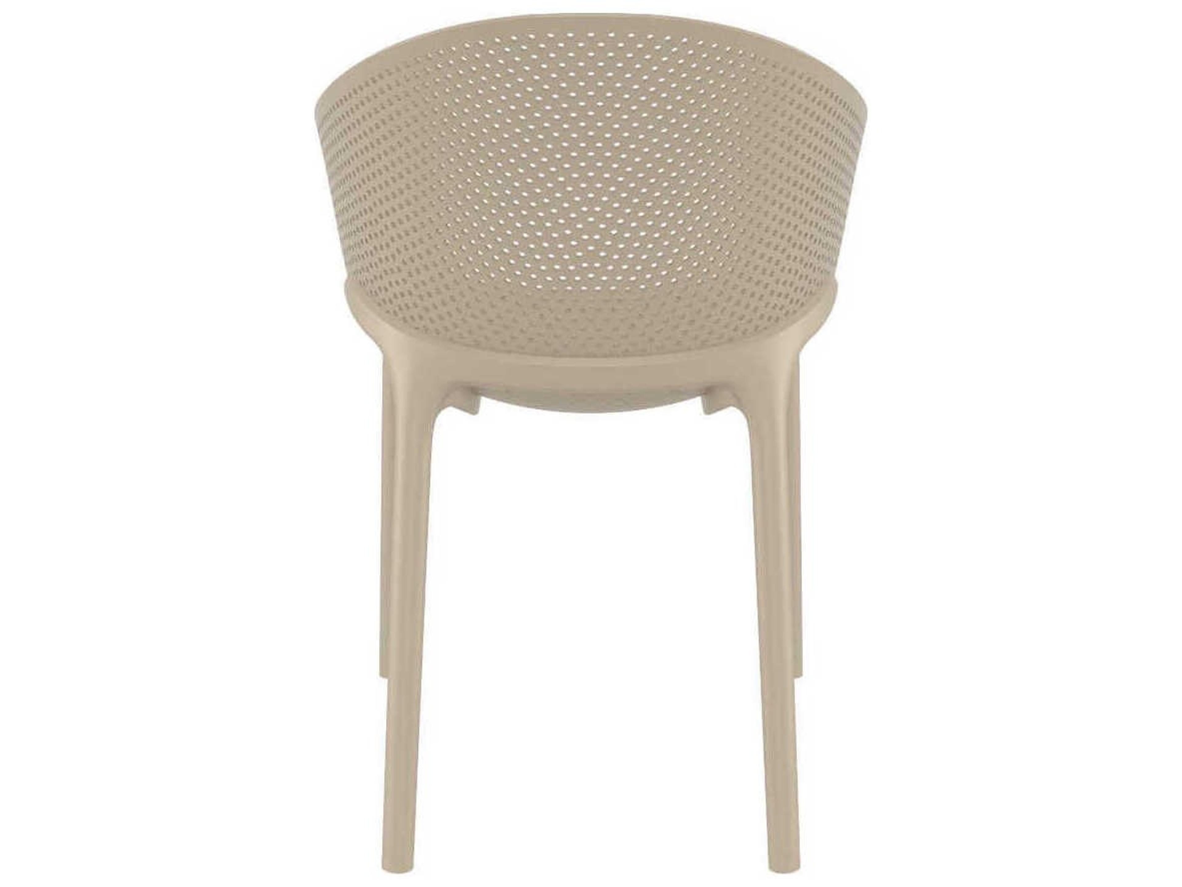 Compamia Sky Taupe Resin Dining Chair