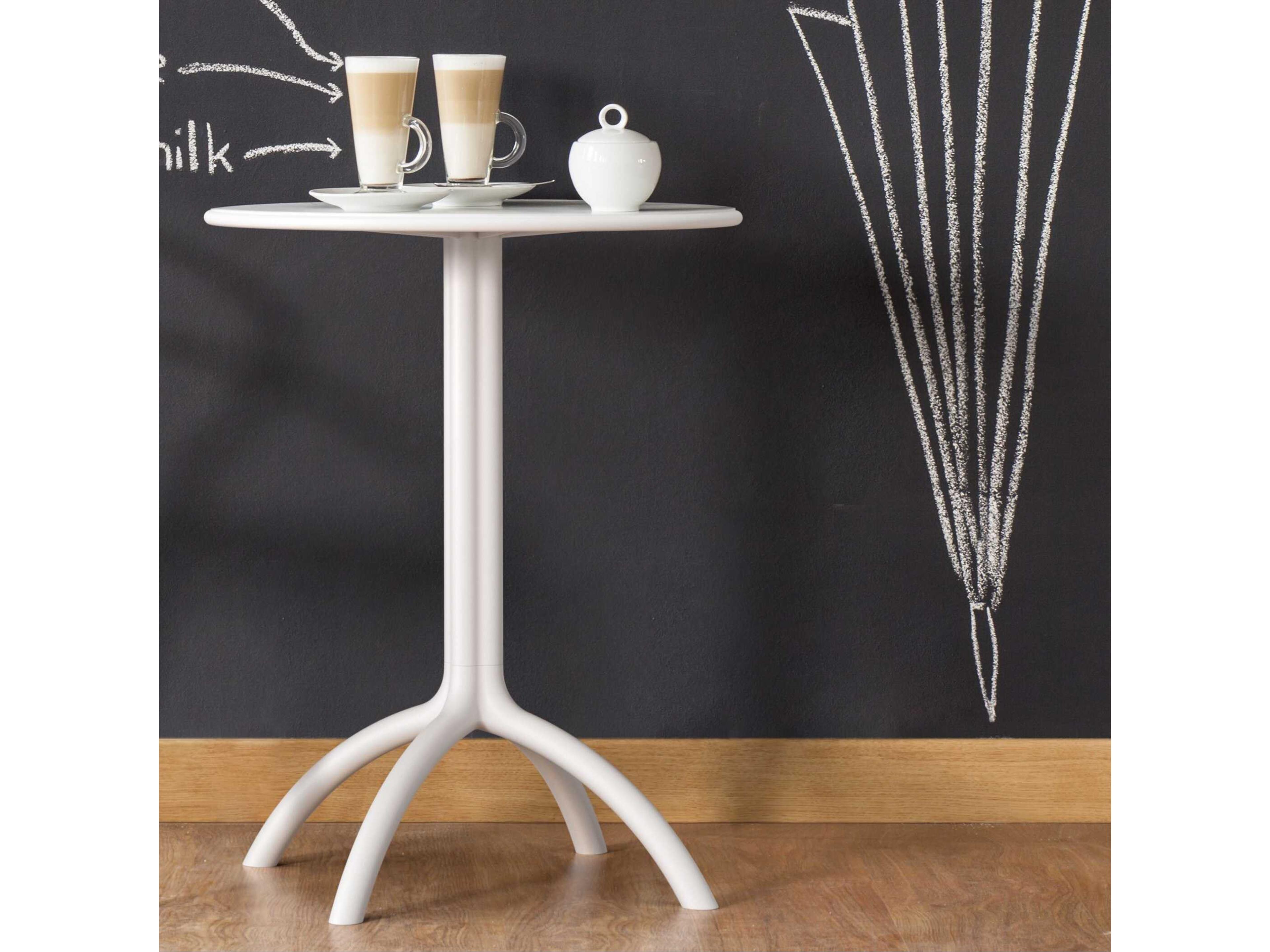 Compamia Octopus White Polypropylene Round Bistro Table