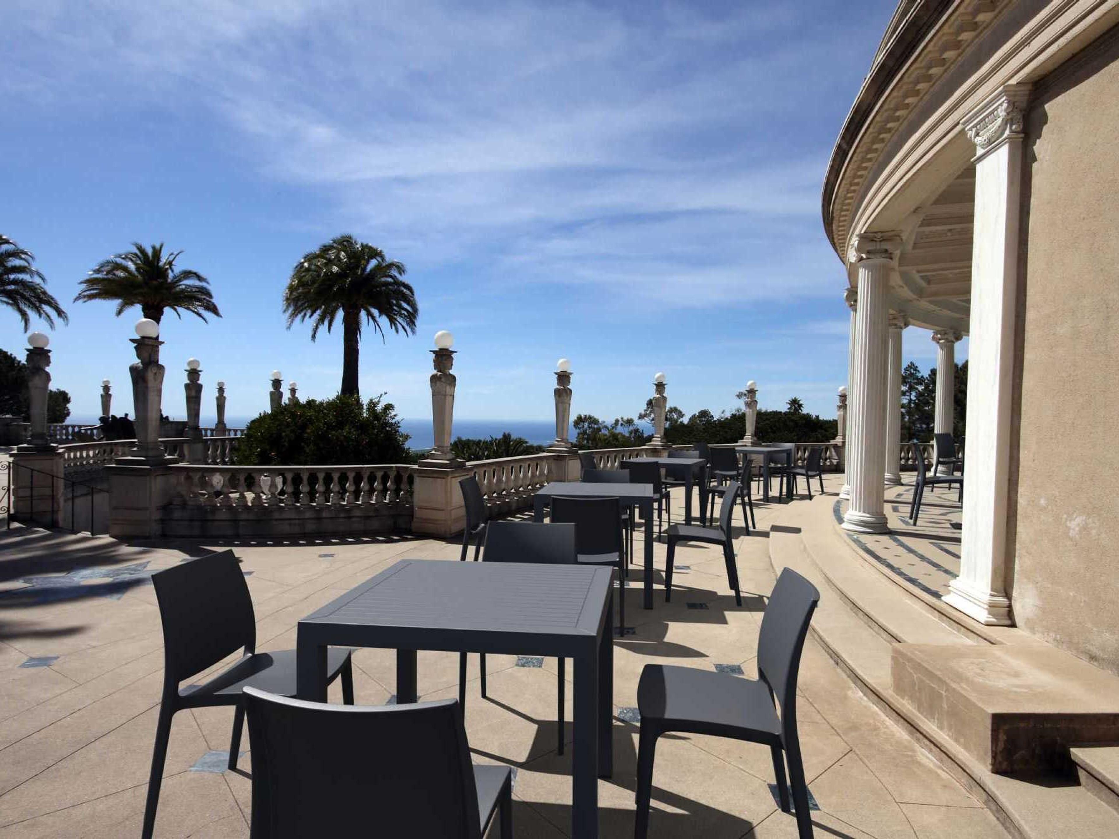 Compamia Ares Dark Gray Polypropylene Rectangular Dining Table