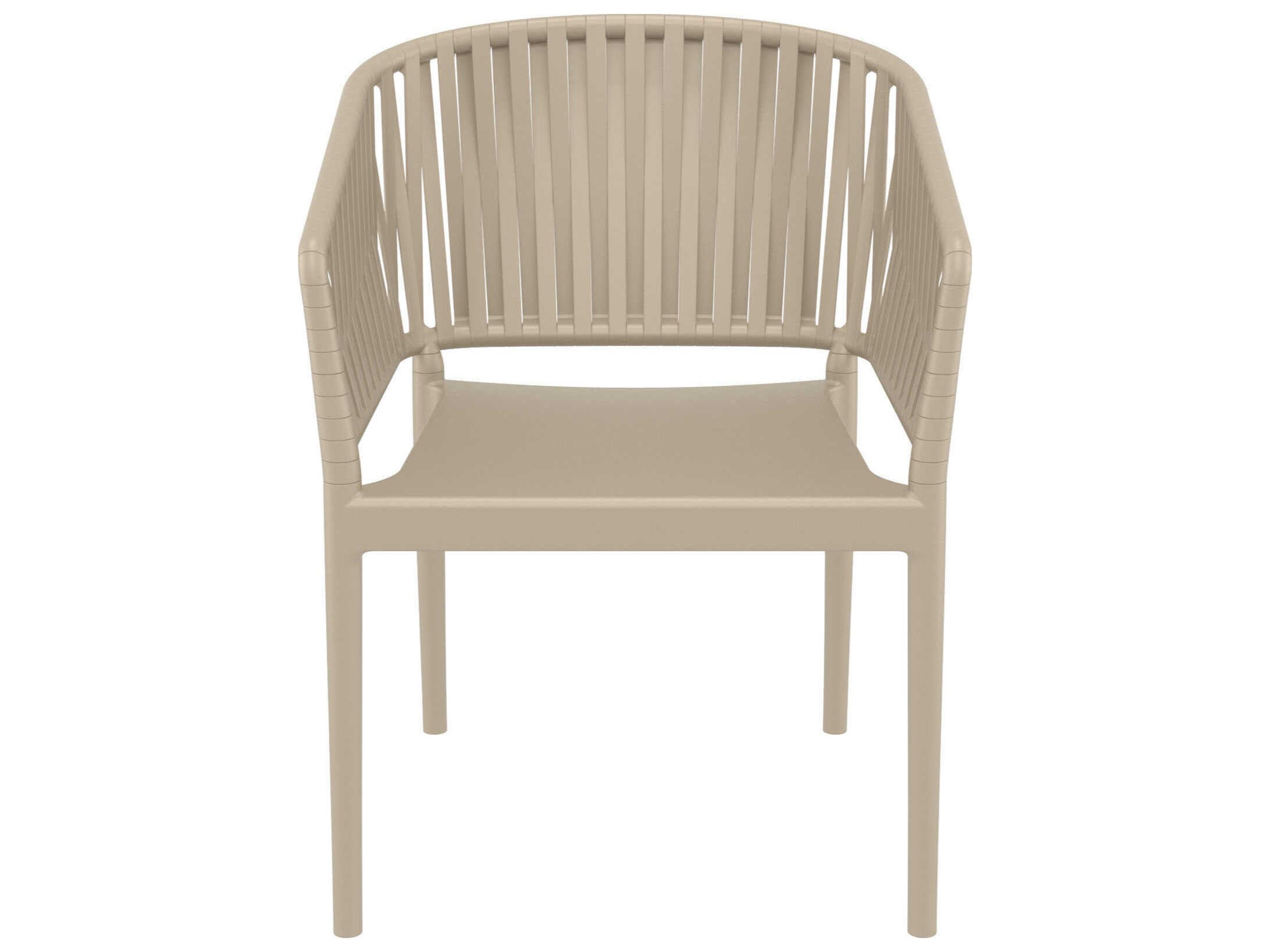 Compamia Portofino Taupe Resin Dining Chair