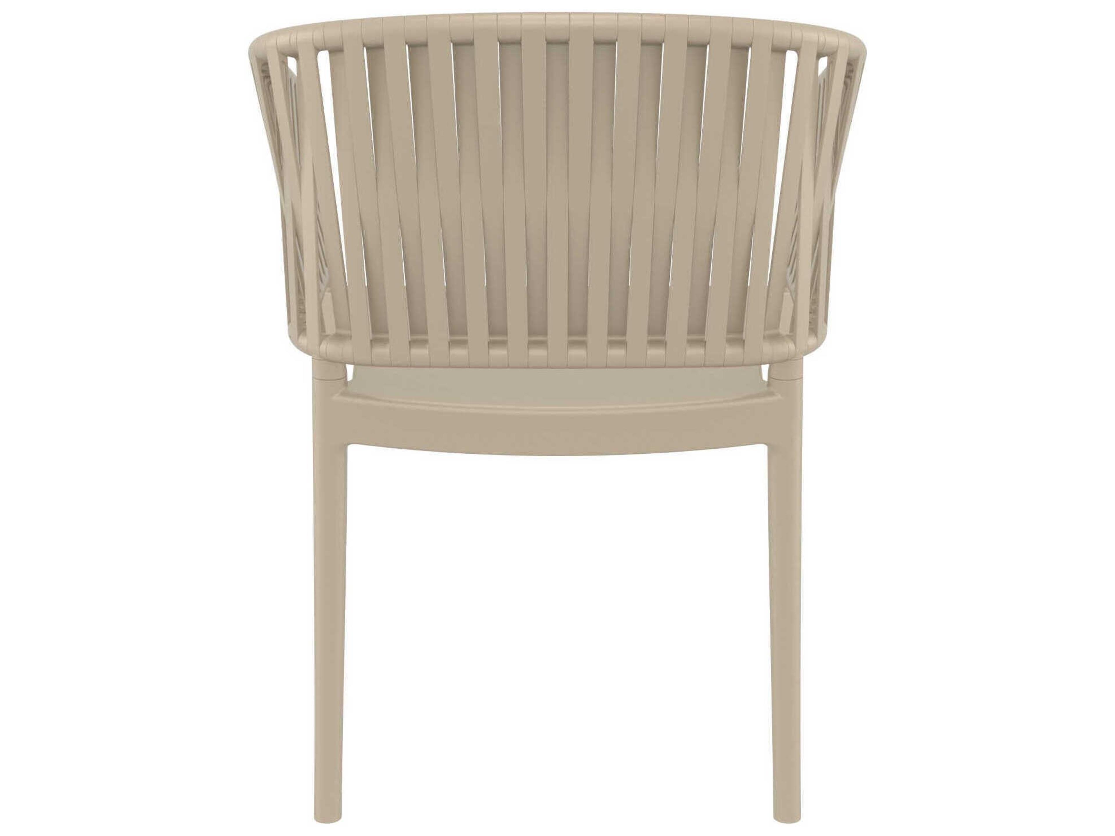 Compamia Portofino Taupe Resin Dining Chair
