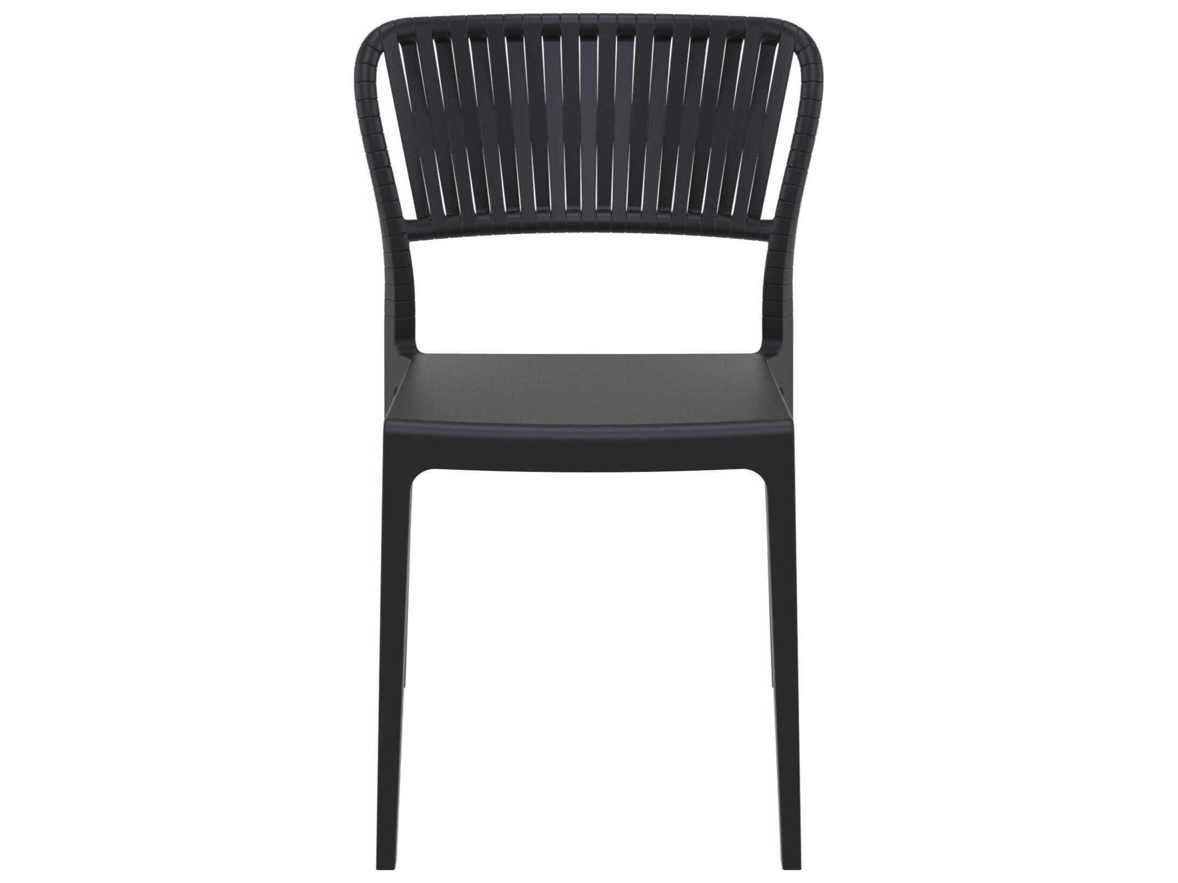 Compamia Portofino Black Resin Dining Chair