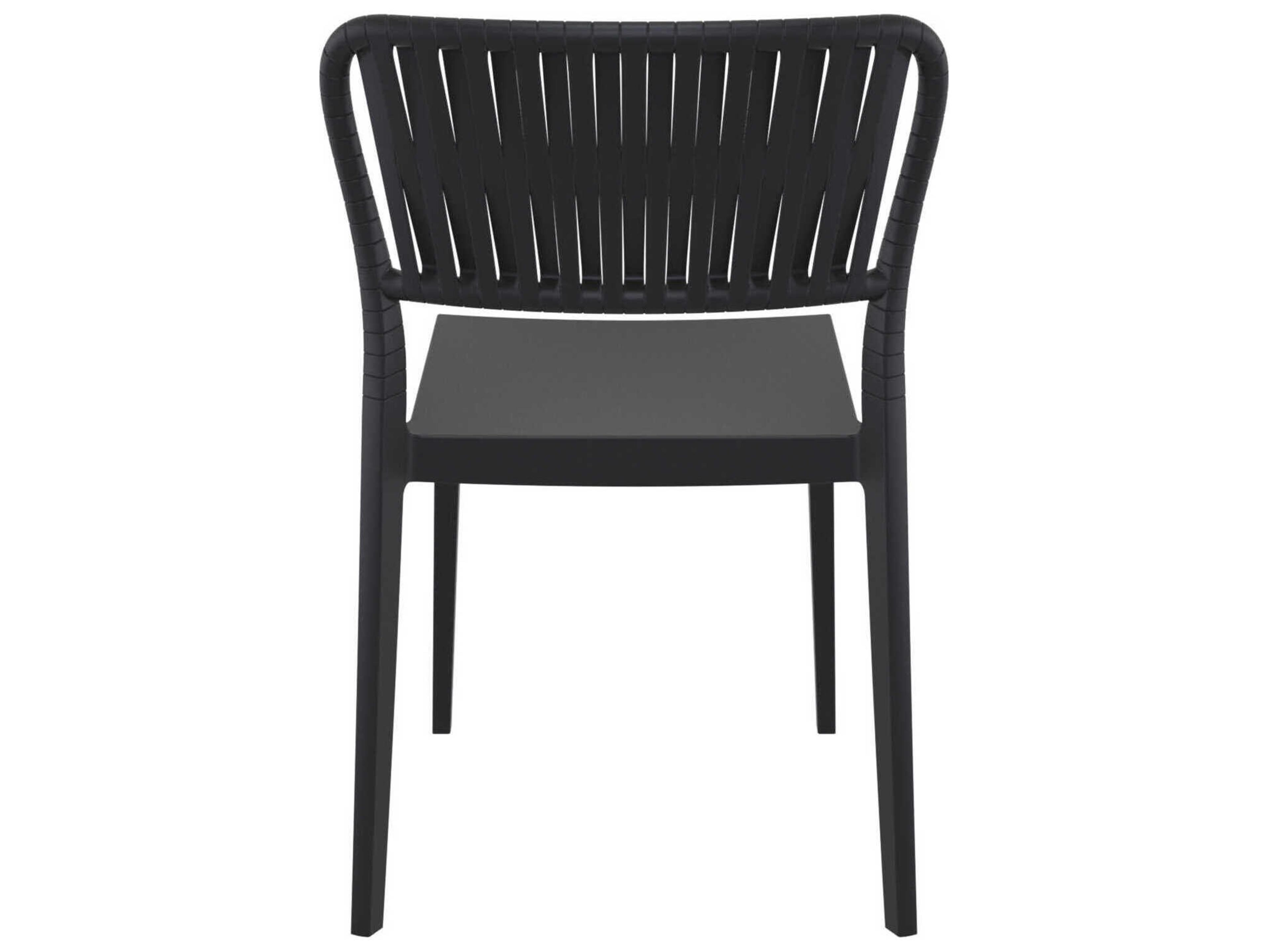 Compamia Portofino Black Resin Dining Chair