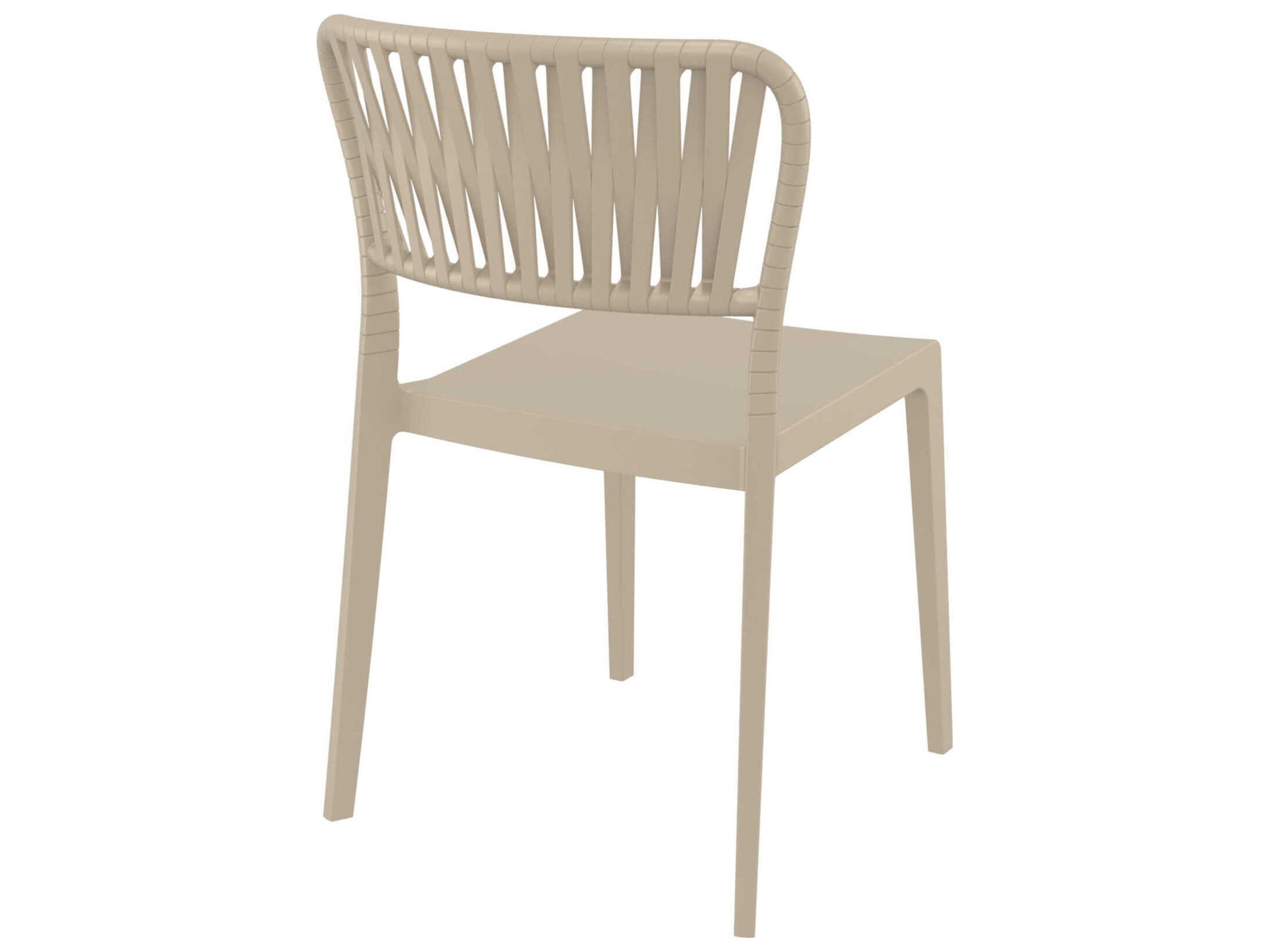 Compamia Portofino Taupe Resin Dining Chair