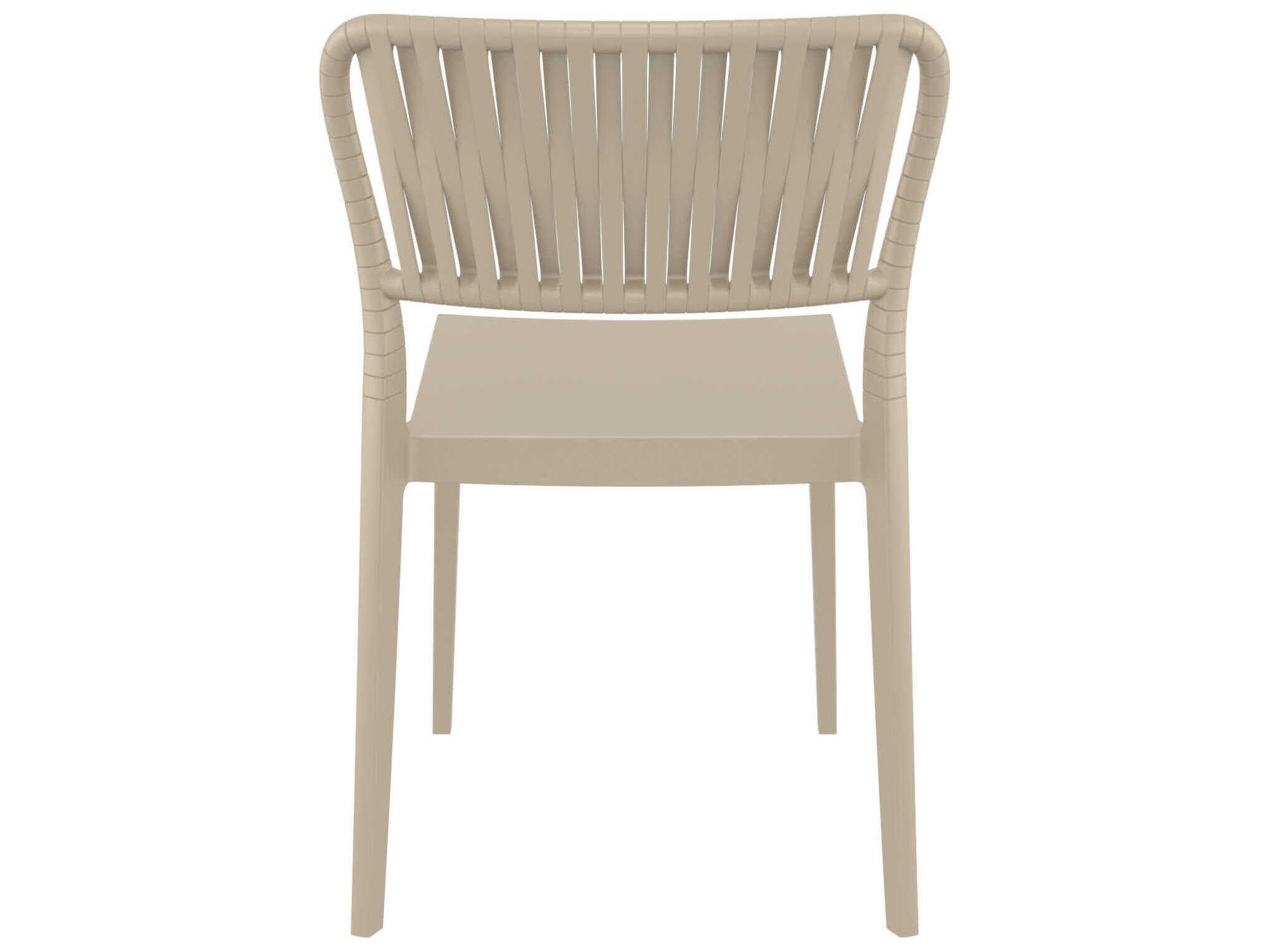 Compamia Portofino Taupe Resin Dining Chair
