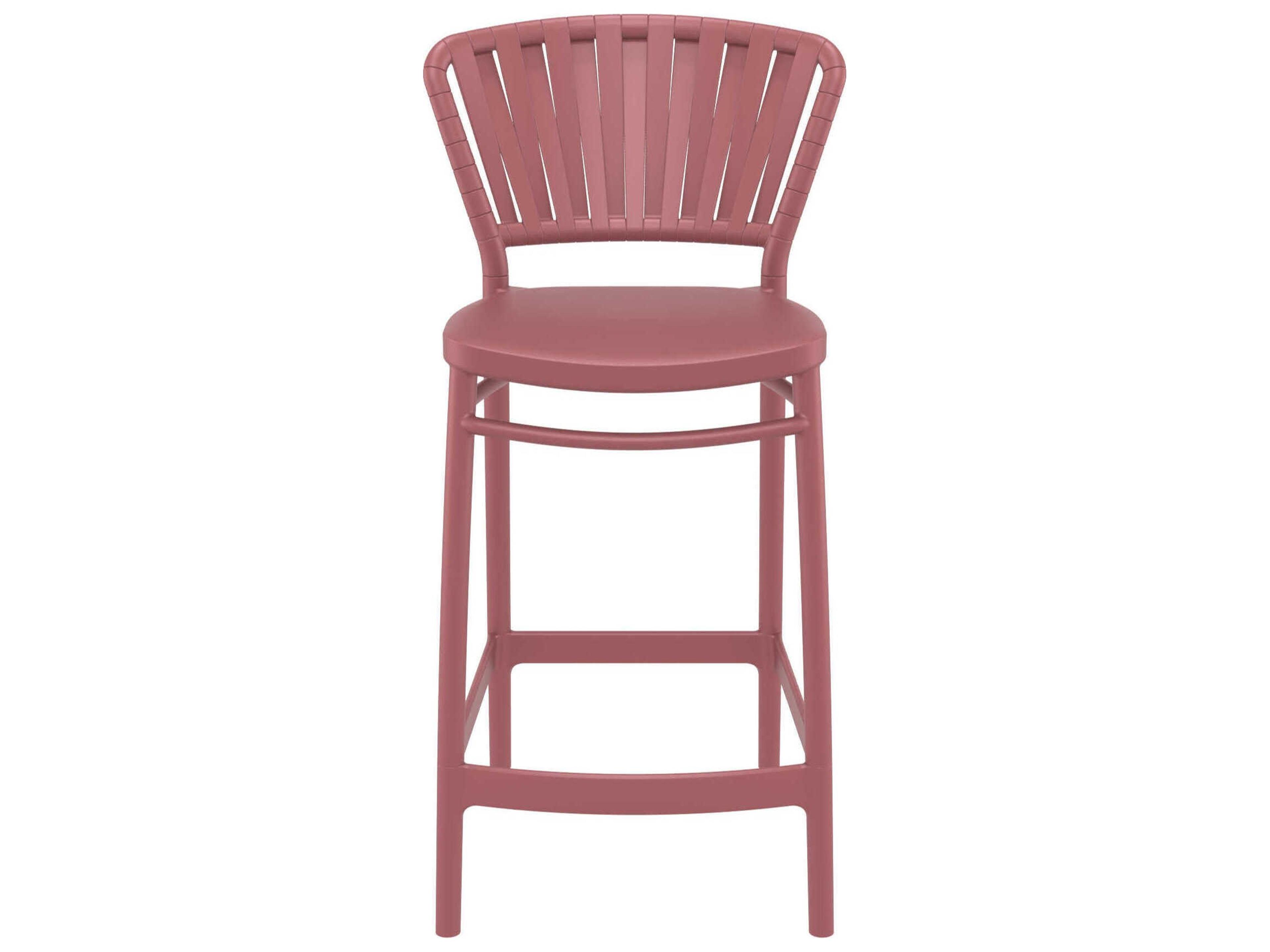 Compamia Portofino Marsala Polypropylene Counter Stool