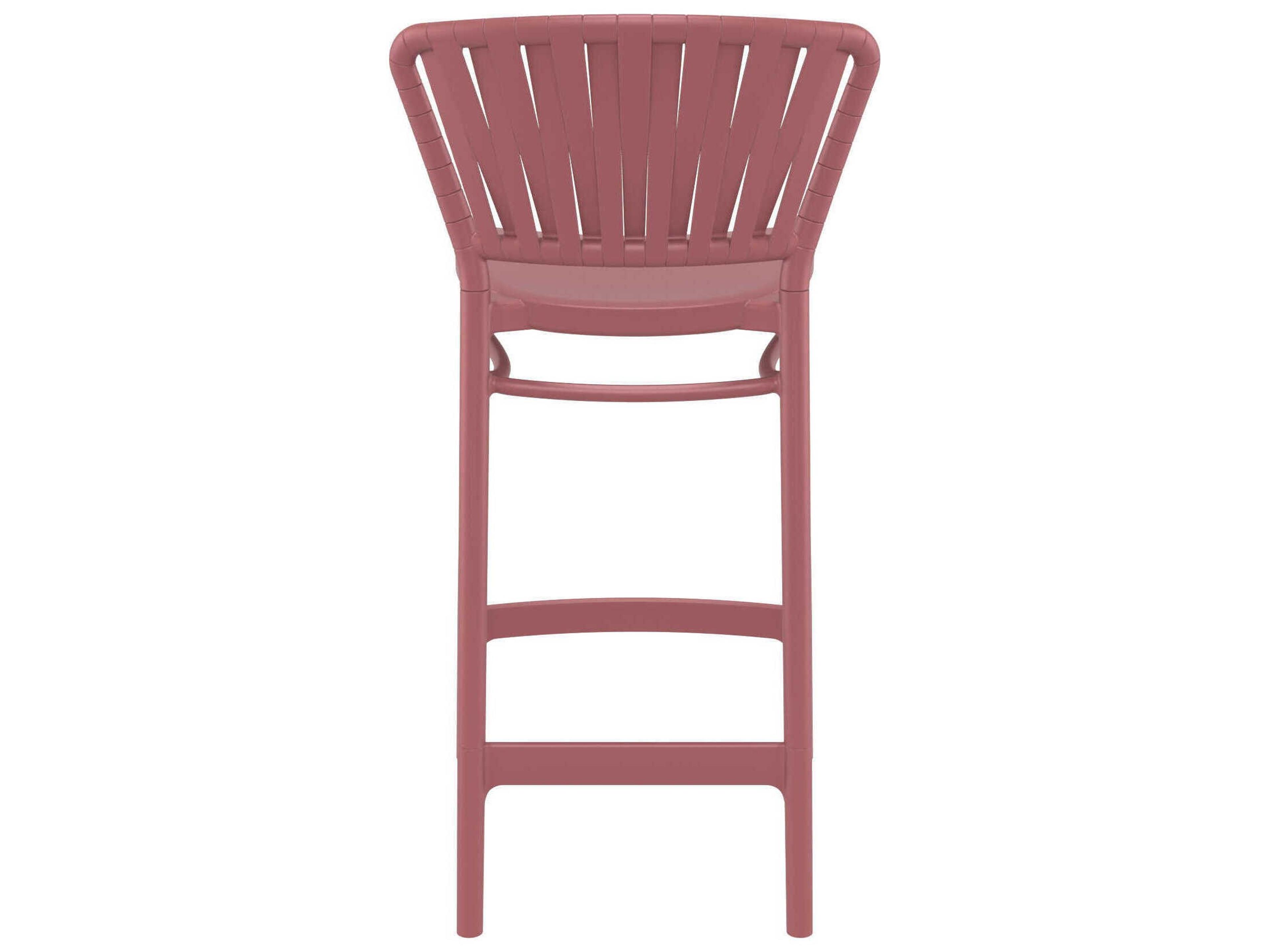 Compamia Portofino Marsala Polypropylene Counter Stool