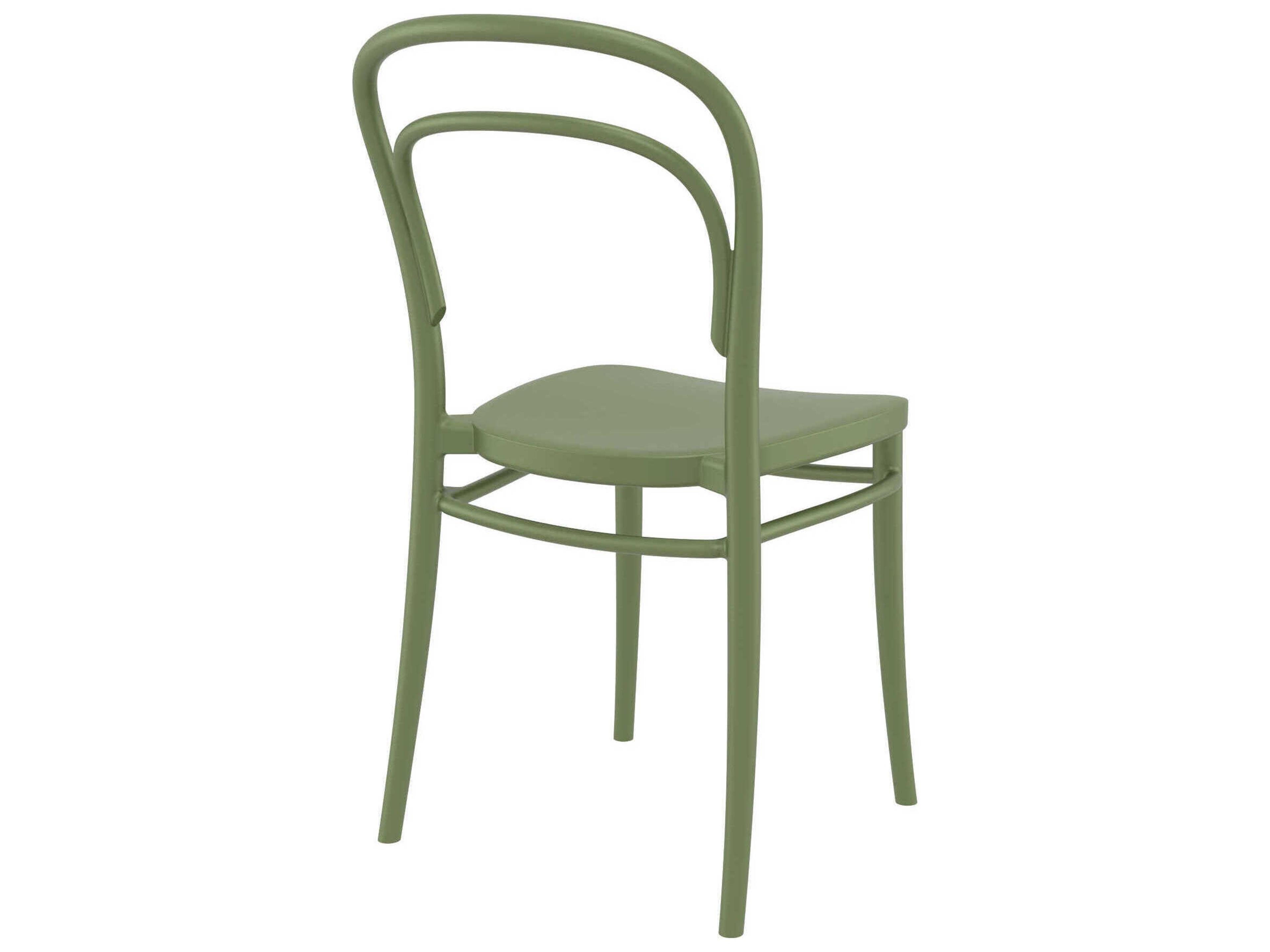Compamia Marie Olive Green Resin Dining Chair