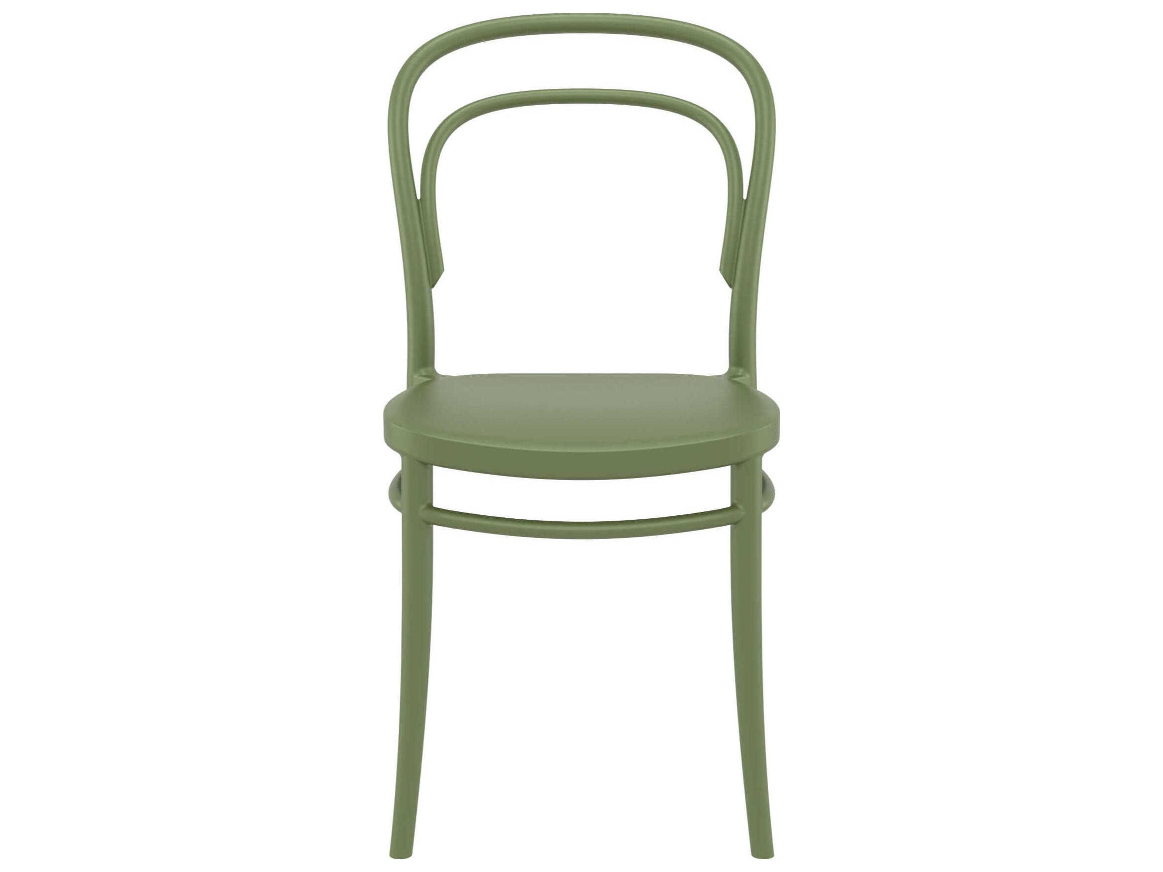 Compamia Marie Olive Green Resin Dining Chair