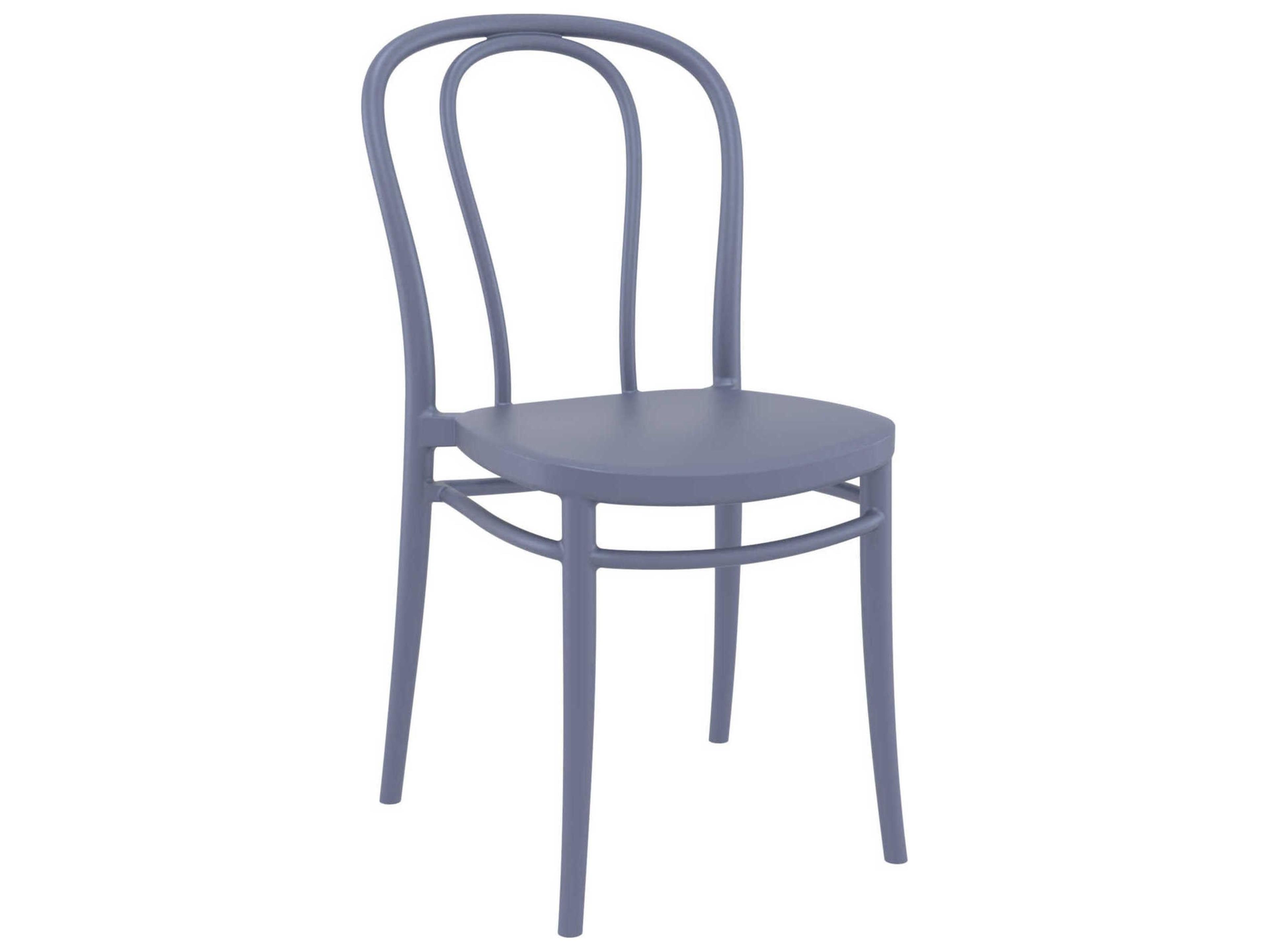 Compamia Victor Dark Gray Resin Dining Set