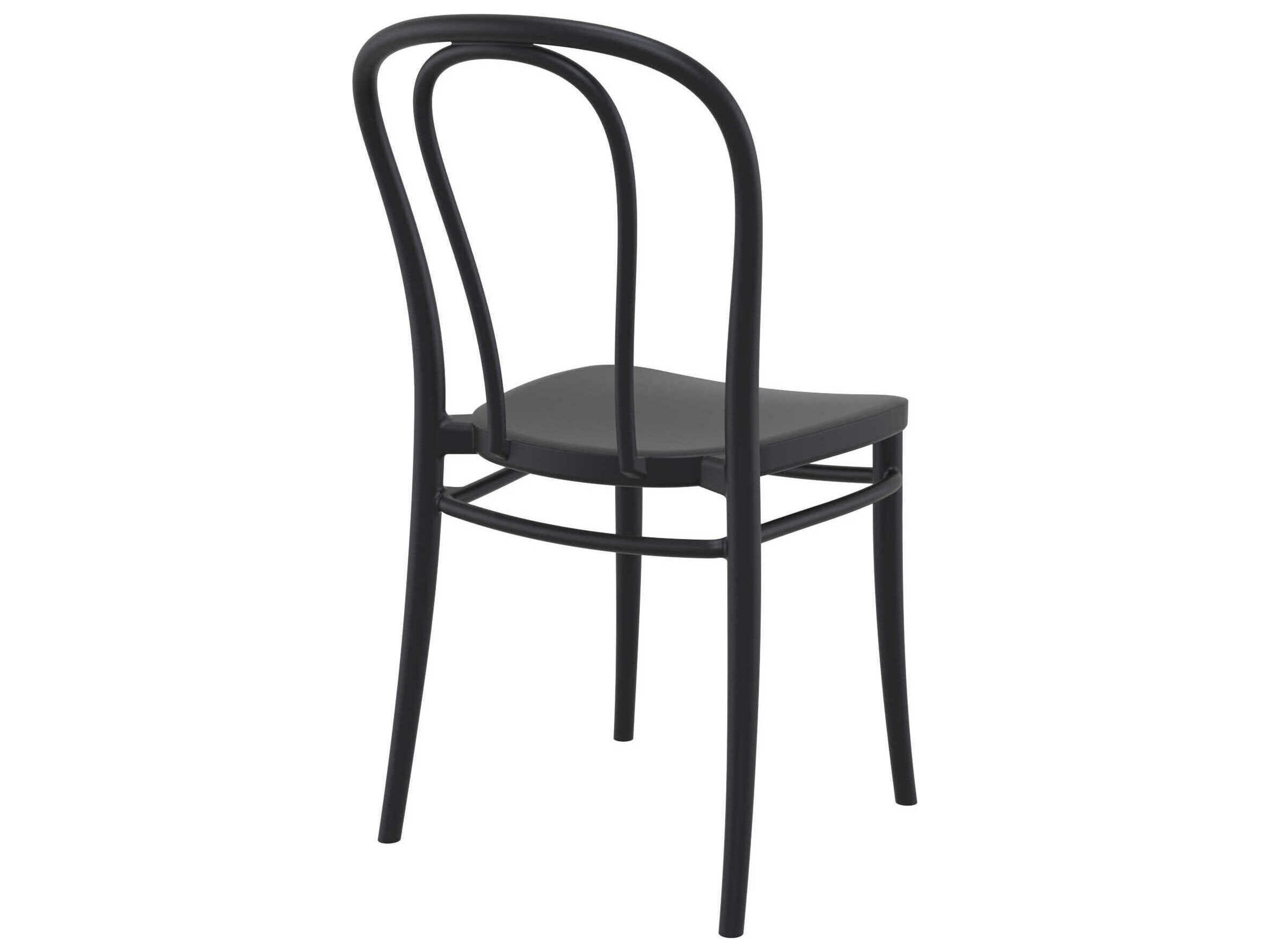 Compamia Victor Black Resin Dining Chair