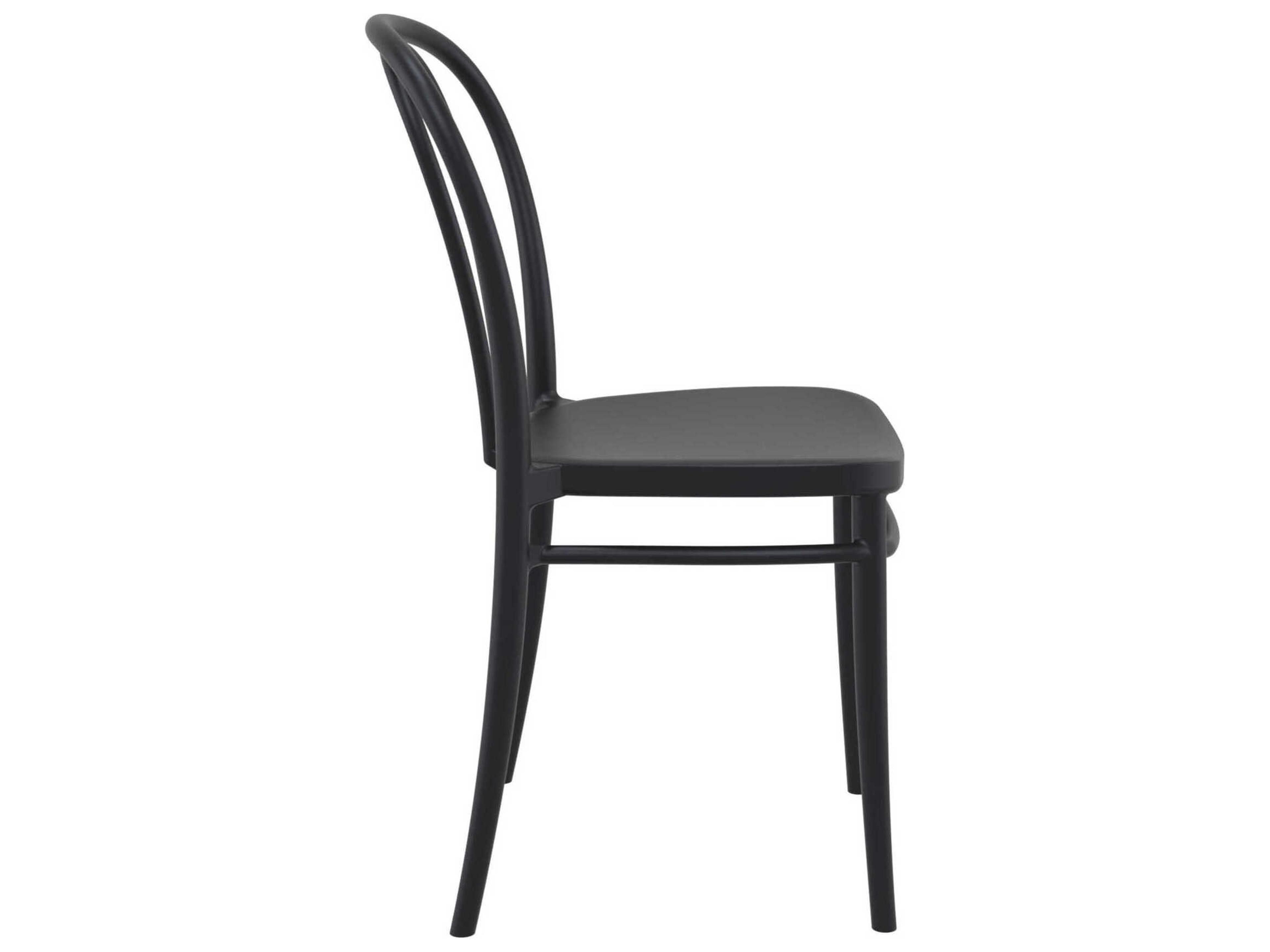 Compamia Victor Black Resin Dining Chair