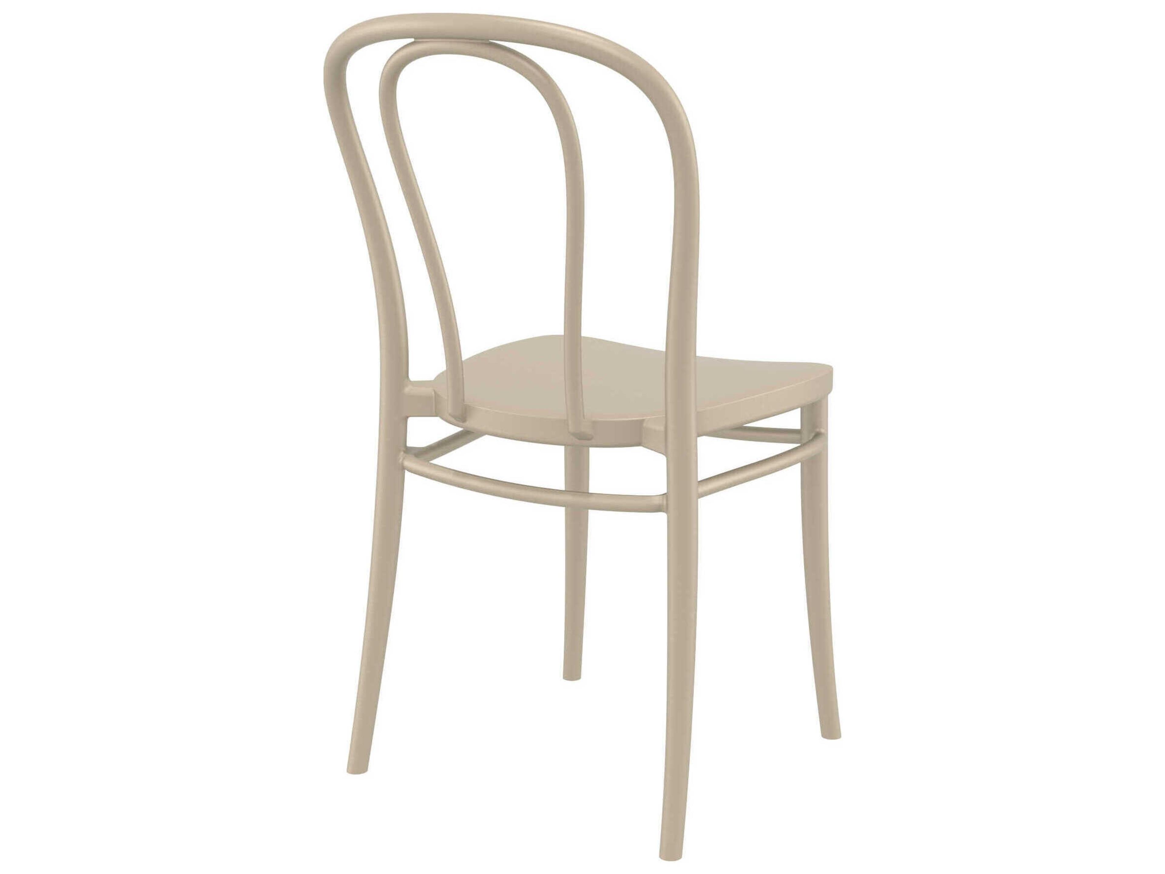 Compamia Victor Taupe Resin Dining Chair