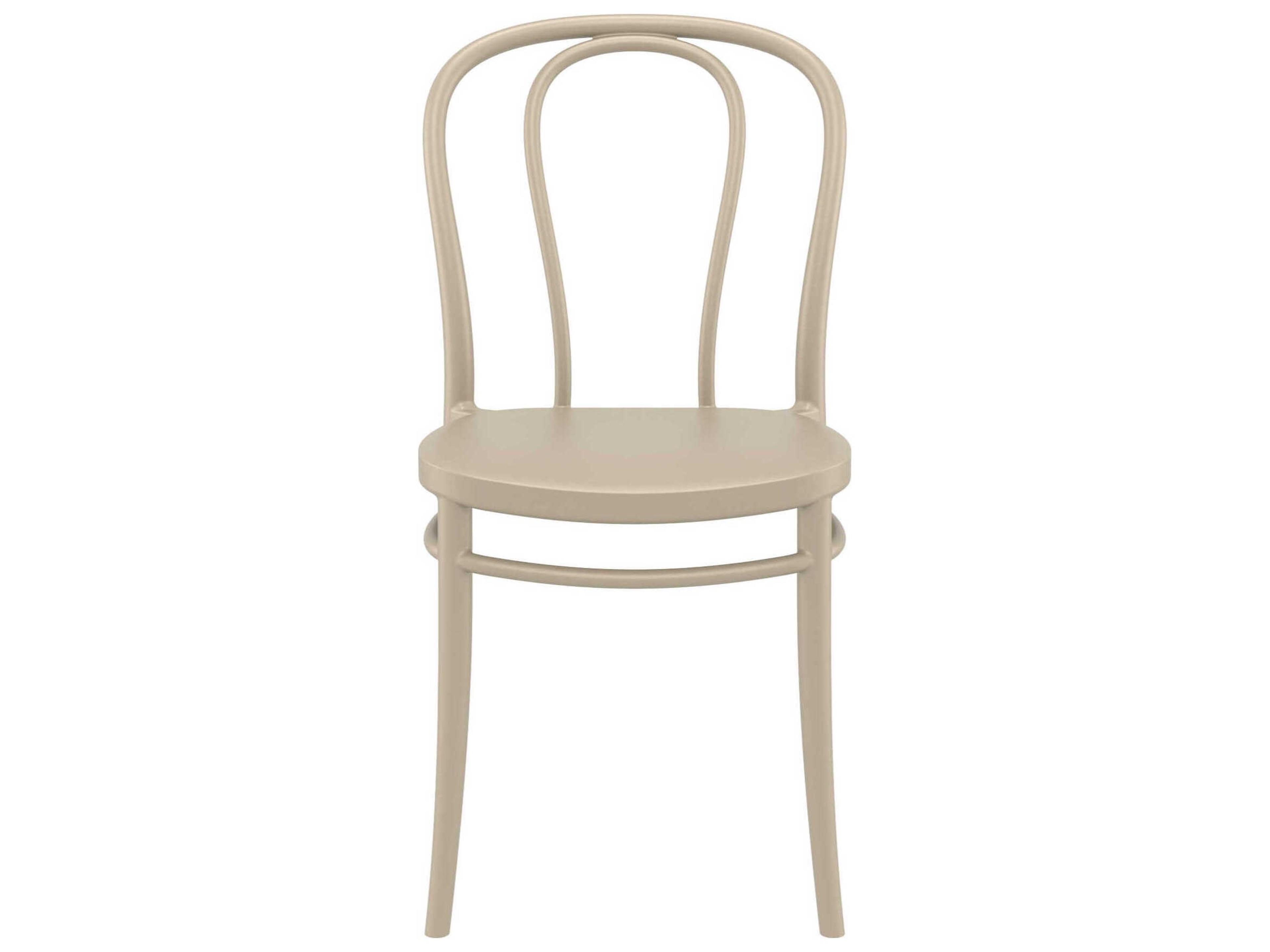 Compamia Victor Taupe Resin Dining Chair