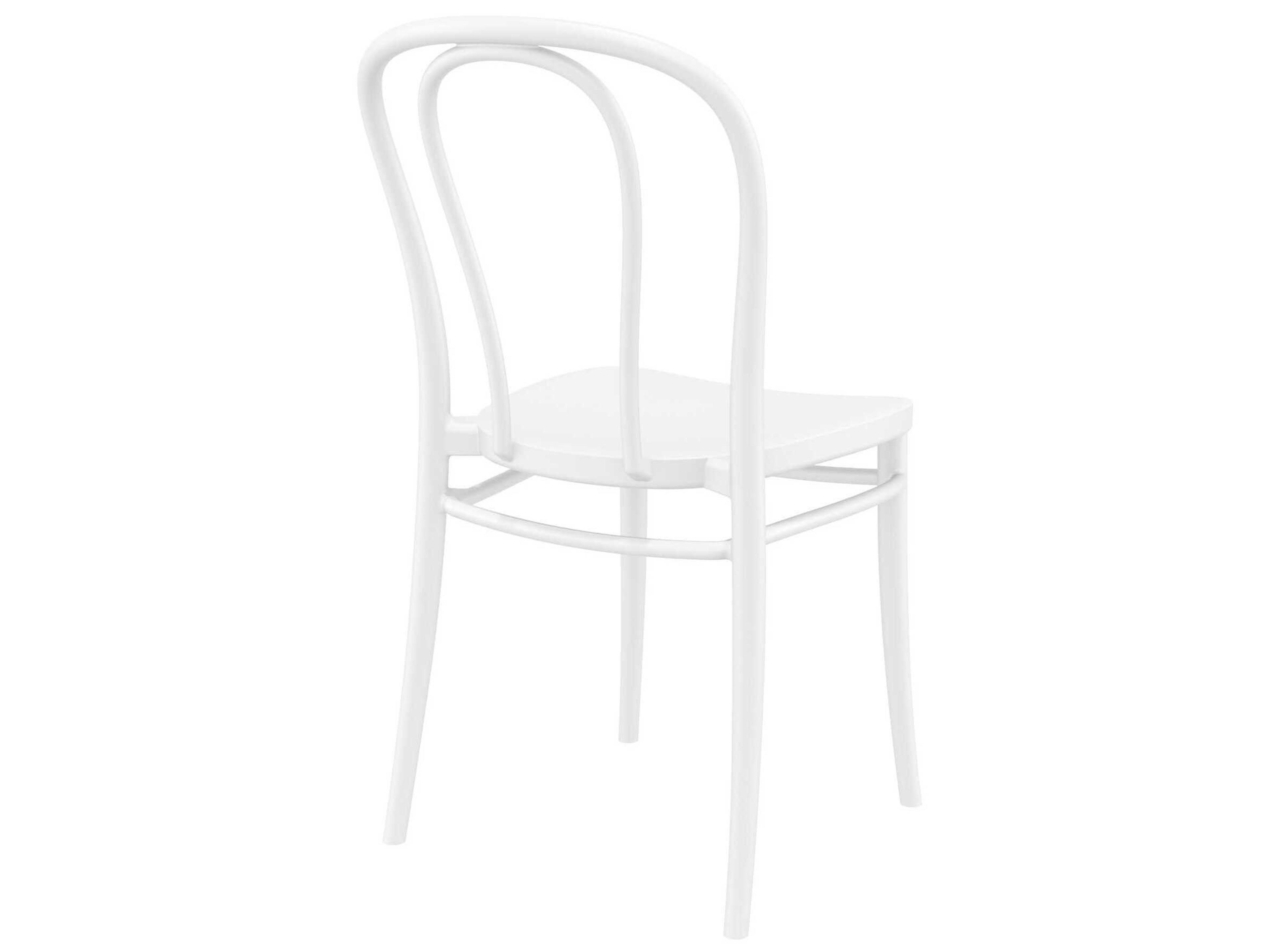 Compamia Victor White Resin Dining Chair