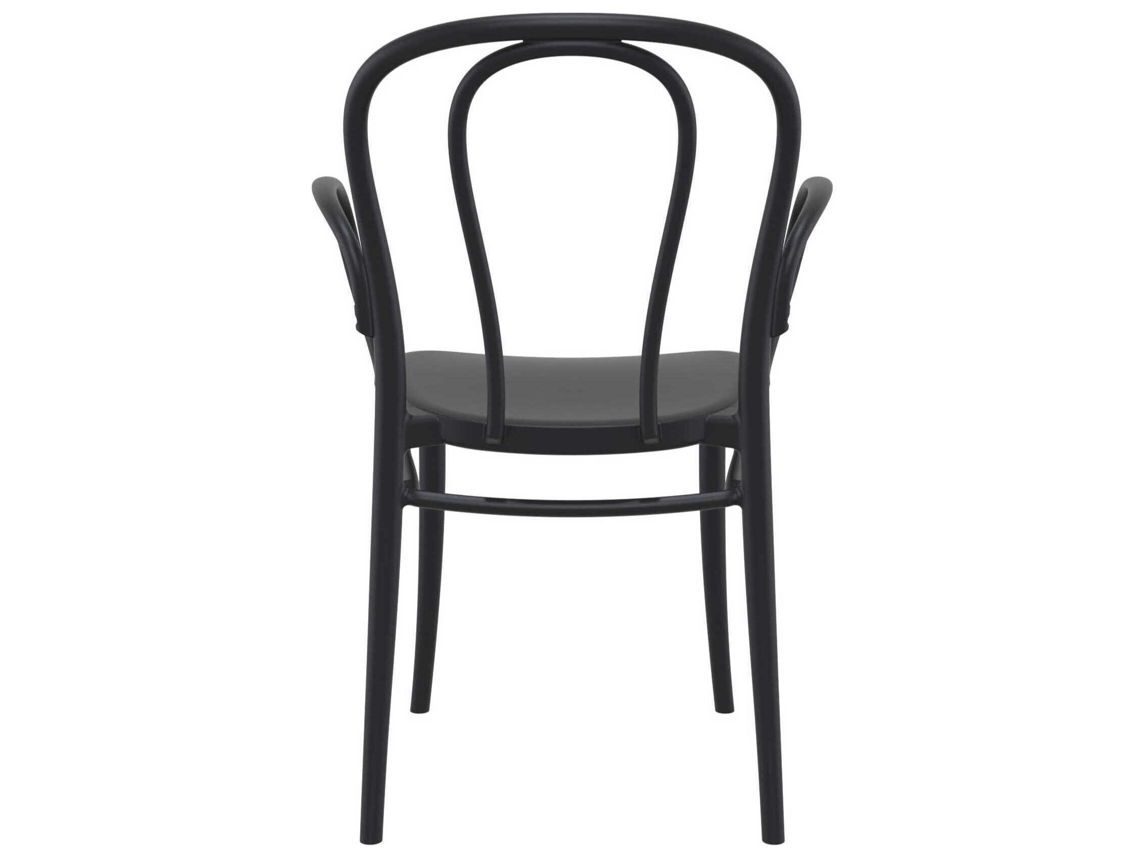 Compamia Victor Black Resin Dining Chair