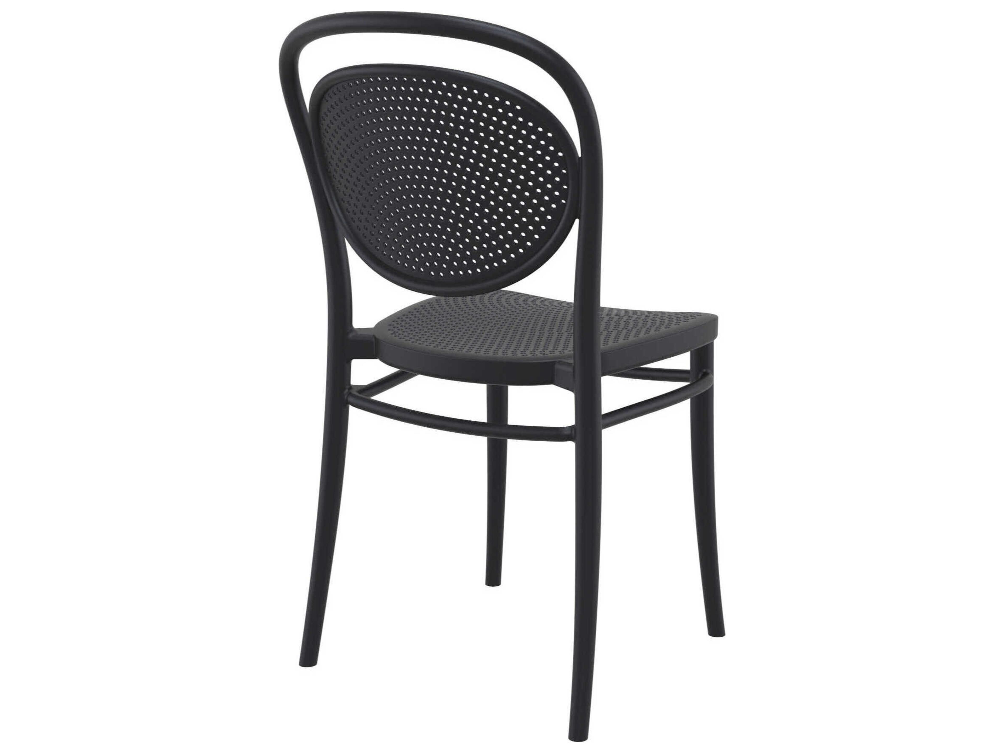 Compamia Marcel Black Polypropylene Dining Chair
