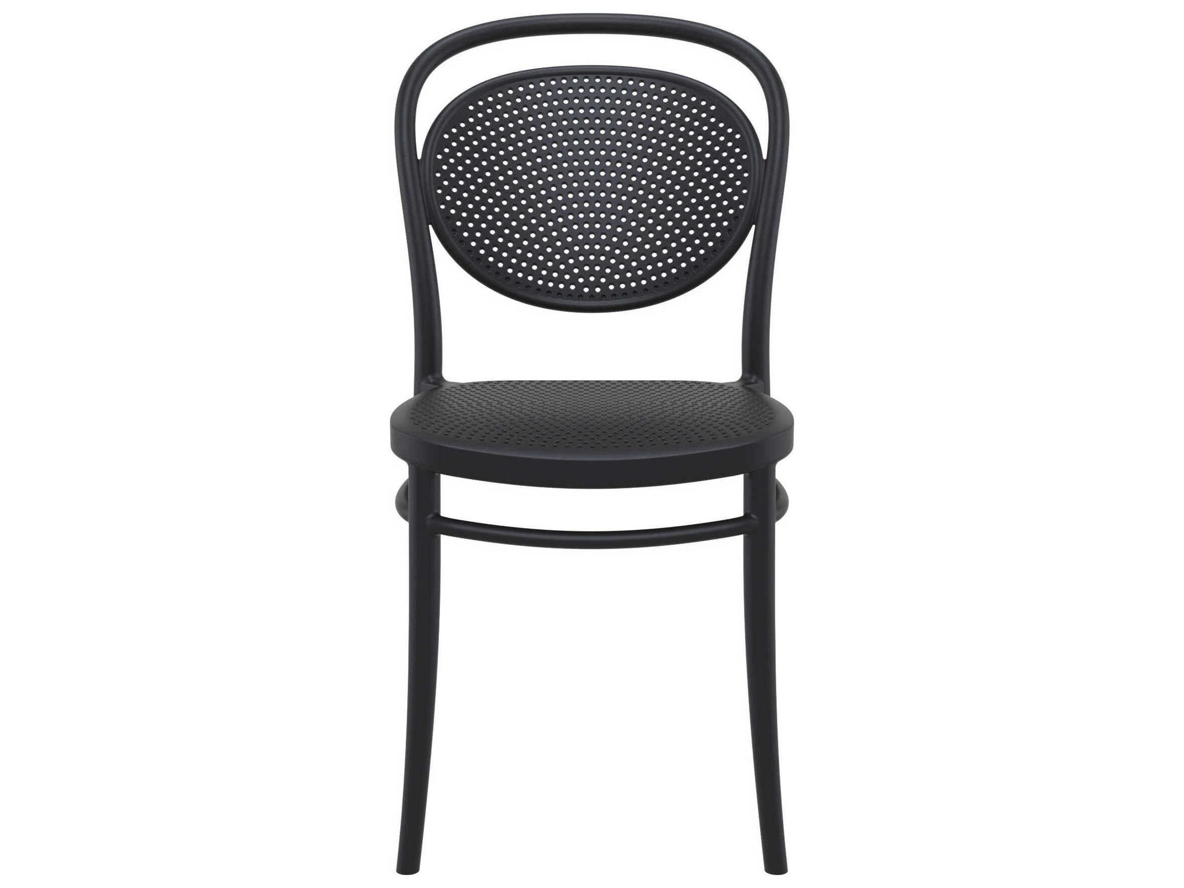 Compamia Marcel Black Polypropylene Dining Chair