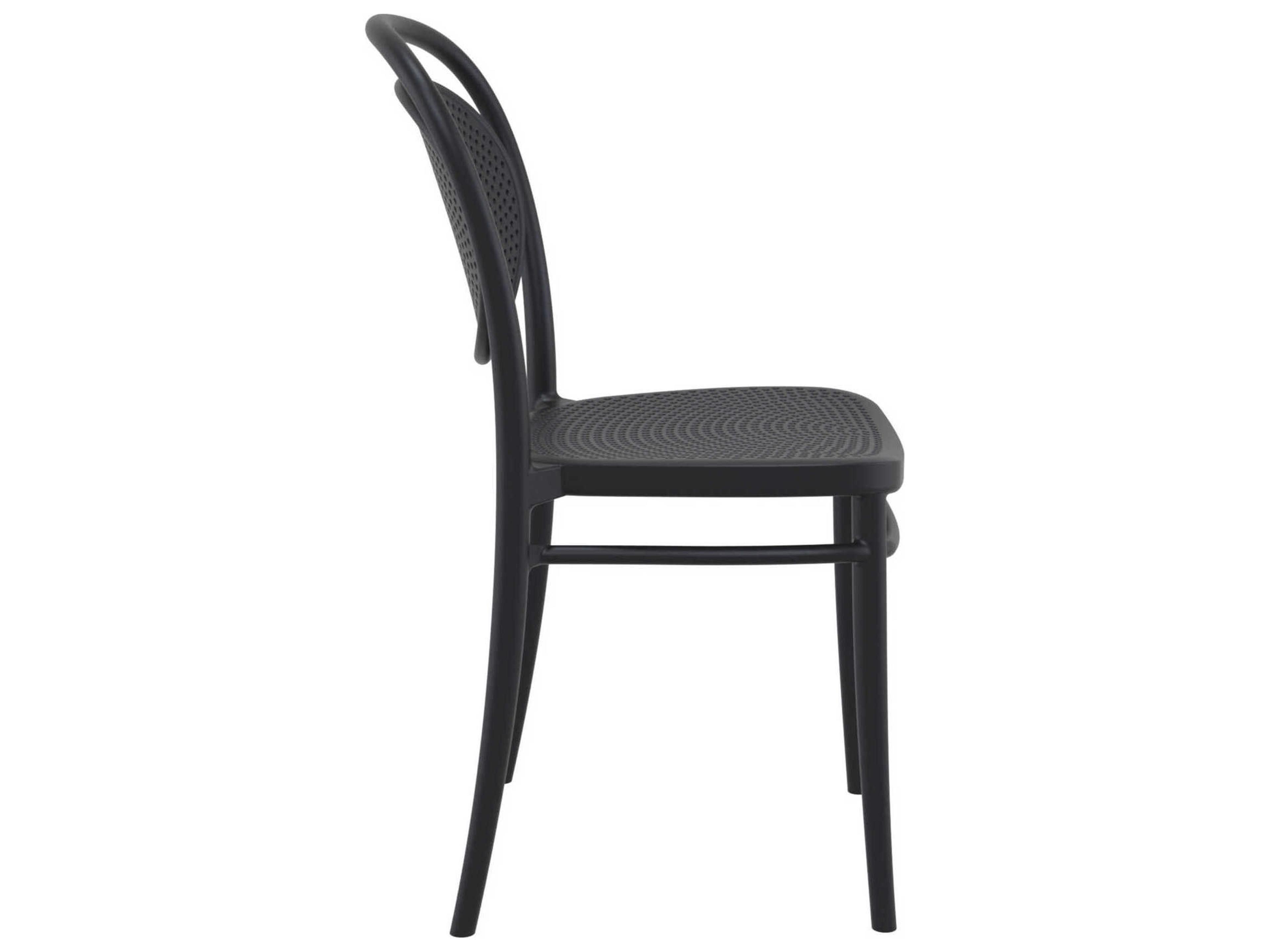 Compamia Marcel Black Polypropylene Dining Chair