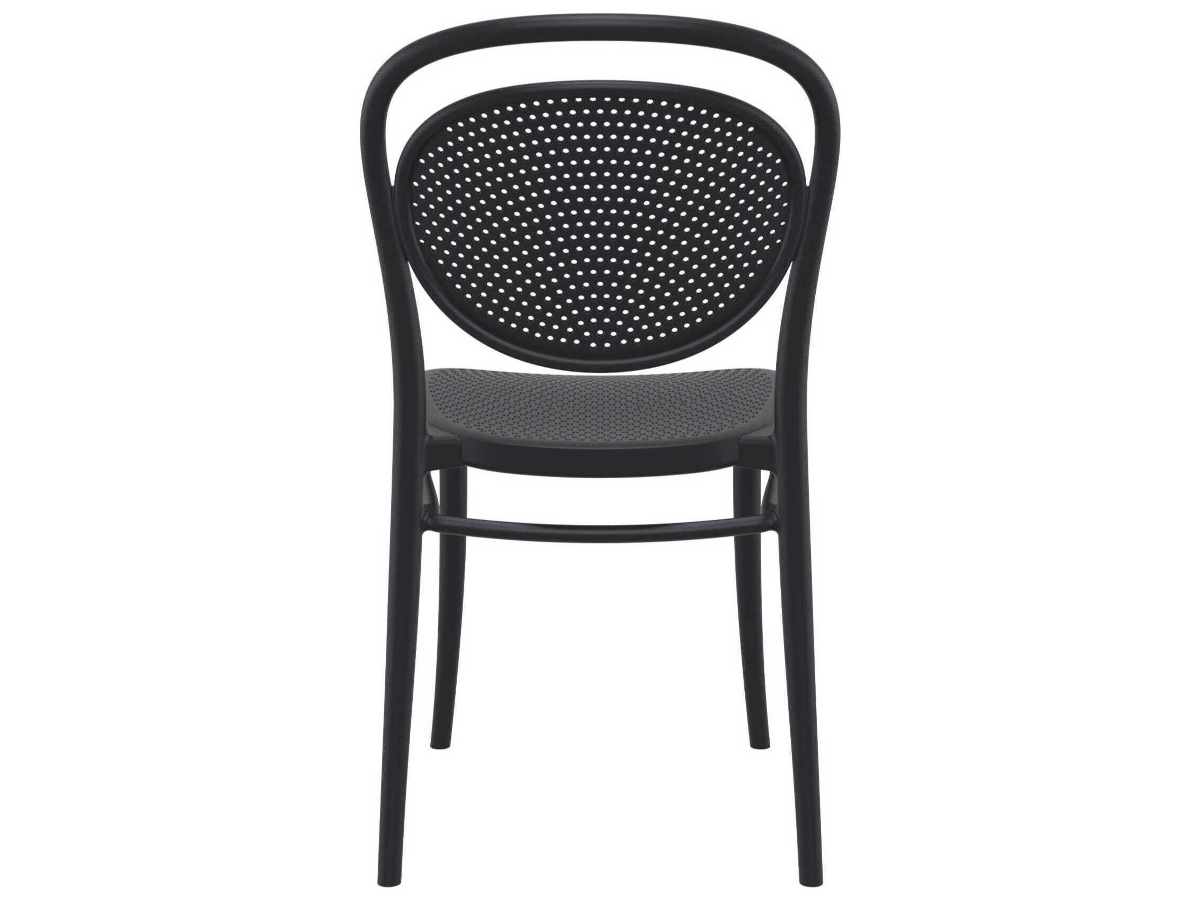Compamia Marcel Black Polypropylene Dining Chair